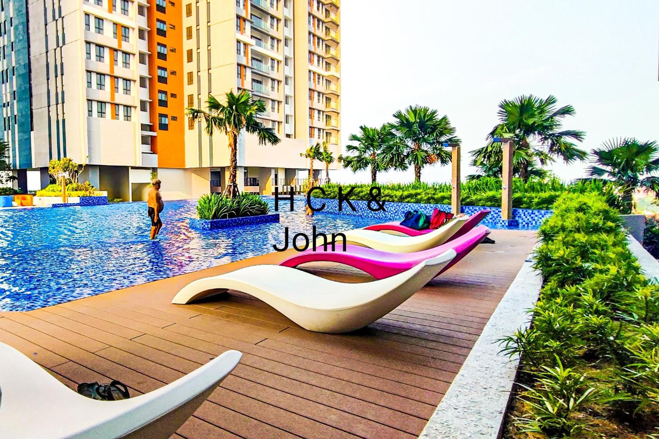 Double Storey Pool at Trio Setia by HCK photo 2