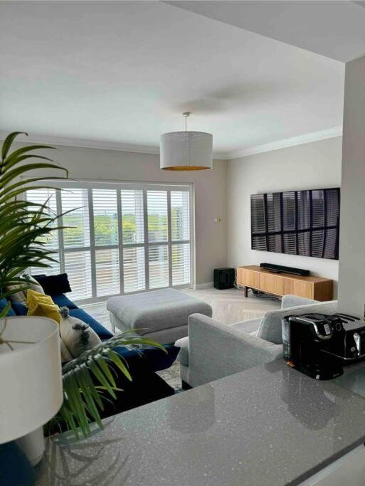 3 bed Garden Apt, Clifftop, sleeps 8 with parking and Lazy Spa view 5