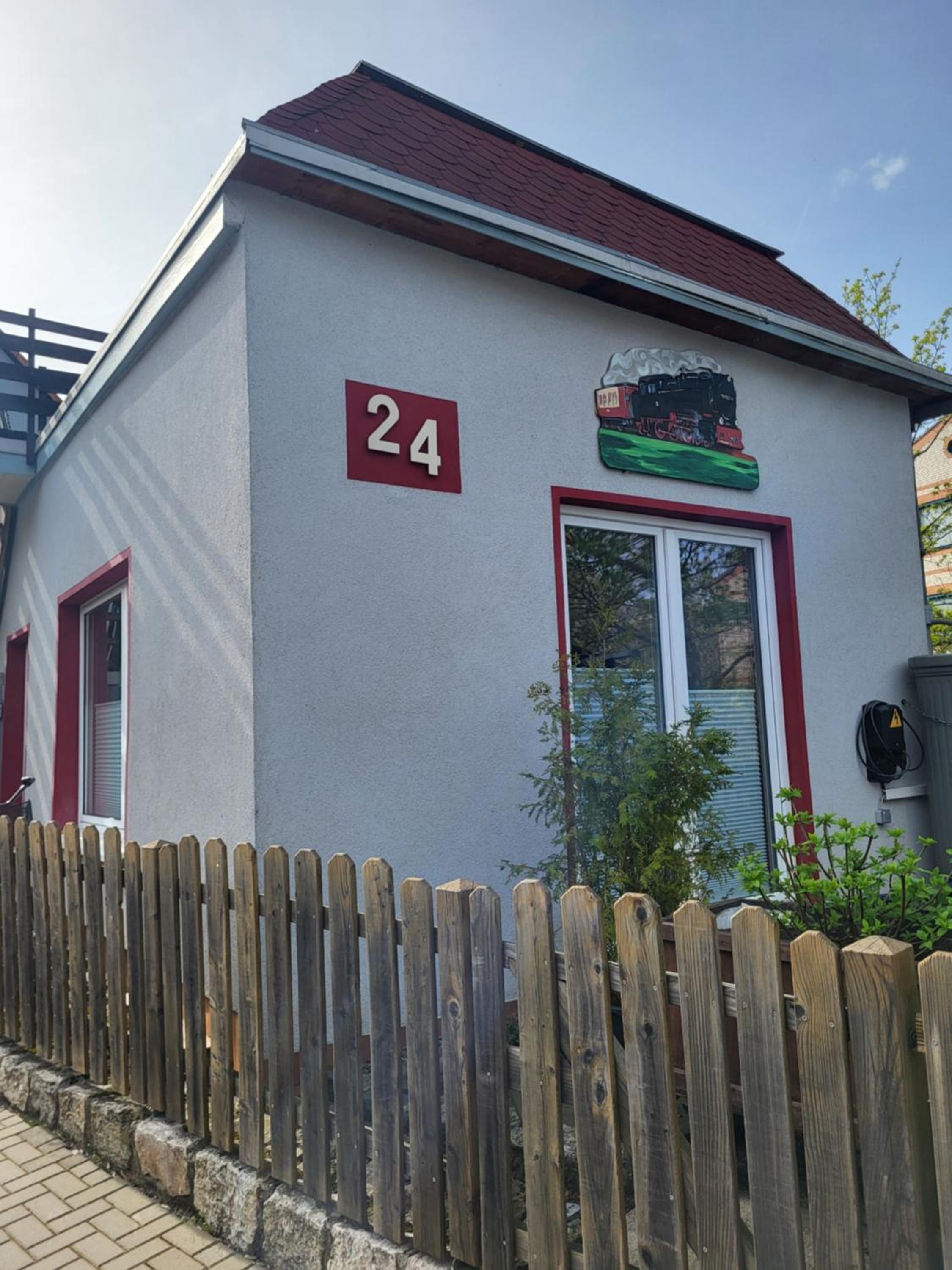 1 Raum Ferienwohnung für Eisenbahnfreunde