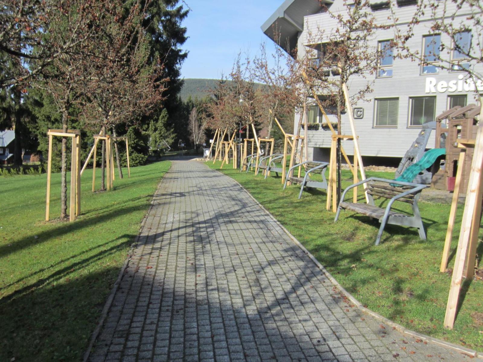 Family studio Resident s terasou, garáží, kuchyňskou linkou, vhodné i pro rodiny s dětmi, u sjezdovky pro děti, bobové dráhy, FREE Garage, FREE WIFI, výhle