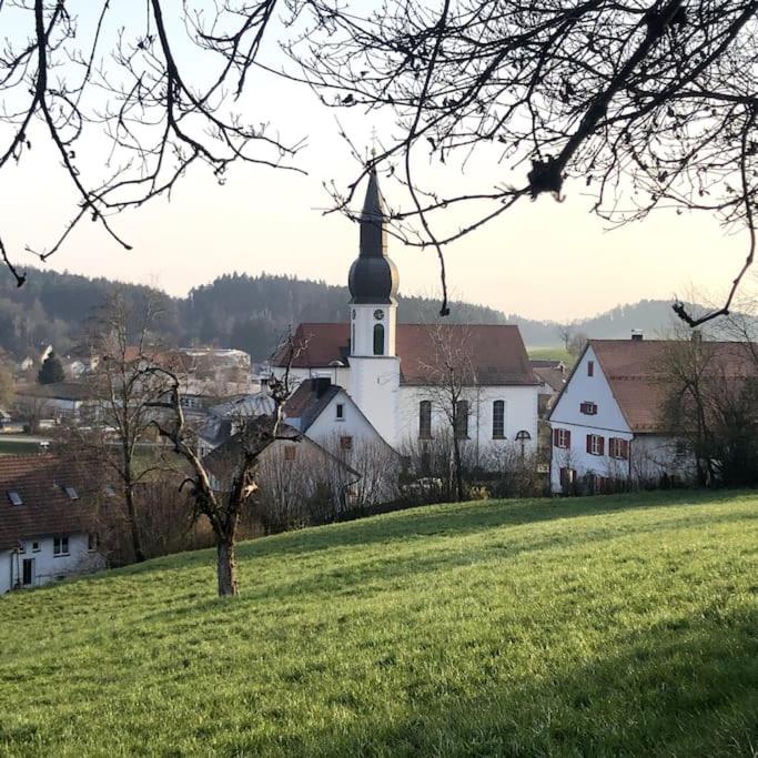 Schöner Wohnen im alten Rathaus in Achberg, See+Berge vor der Tür