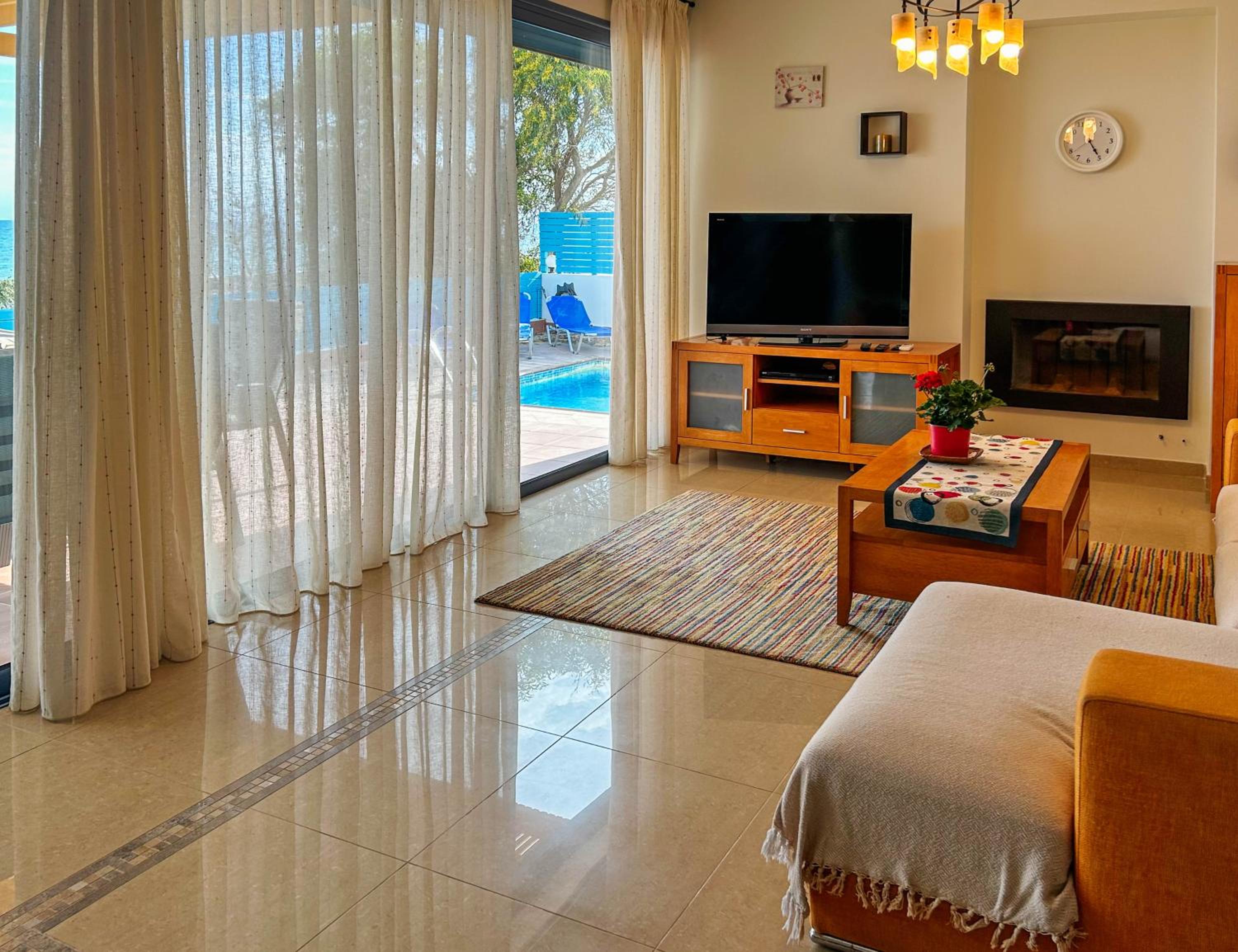 Villa Marina in Ayia Thekla with Heated Pool