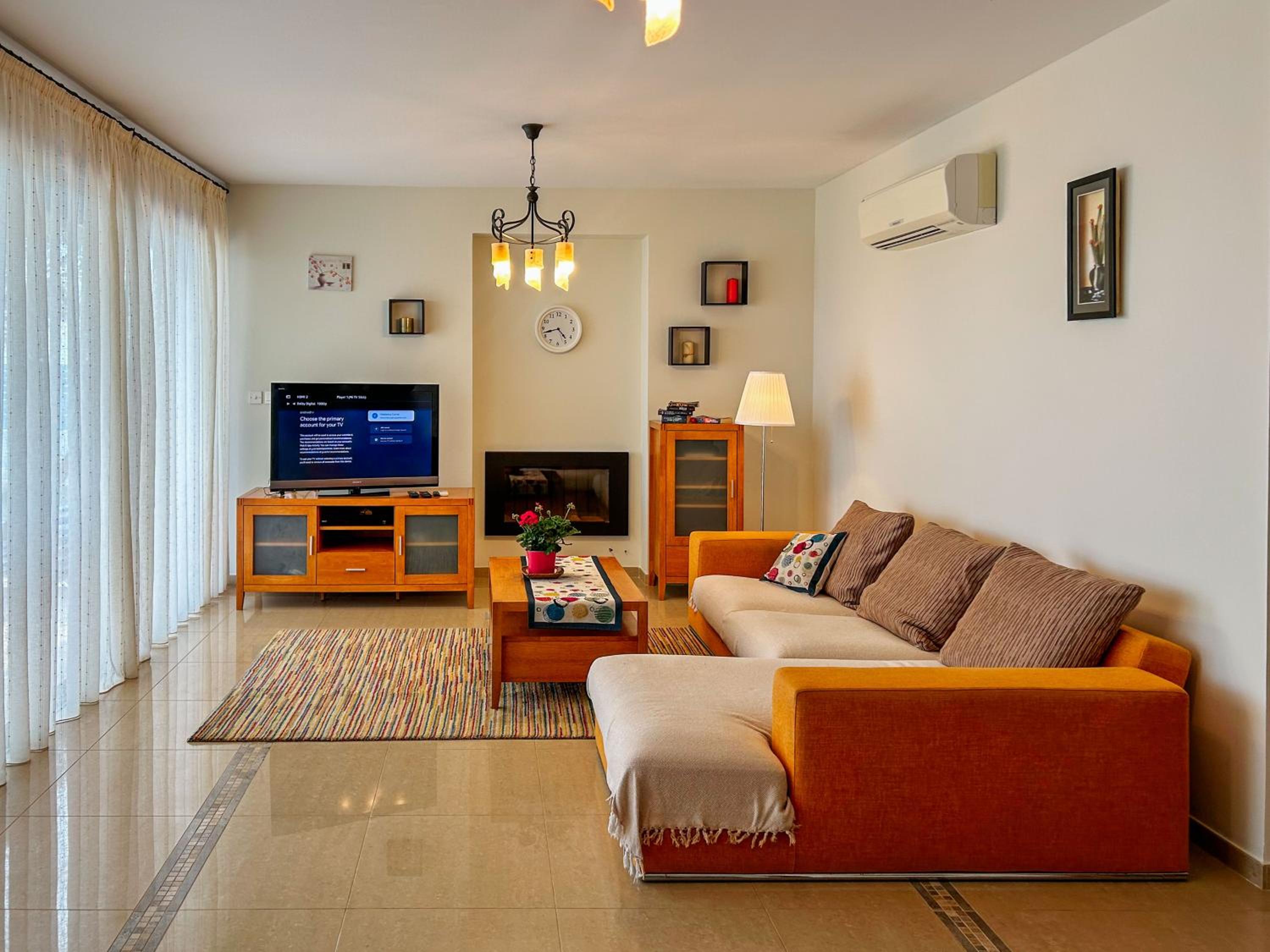 Villa Marina in Ayia Thekla with Heated Pool