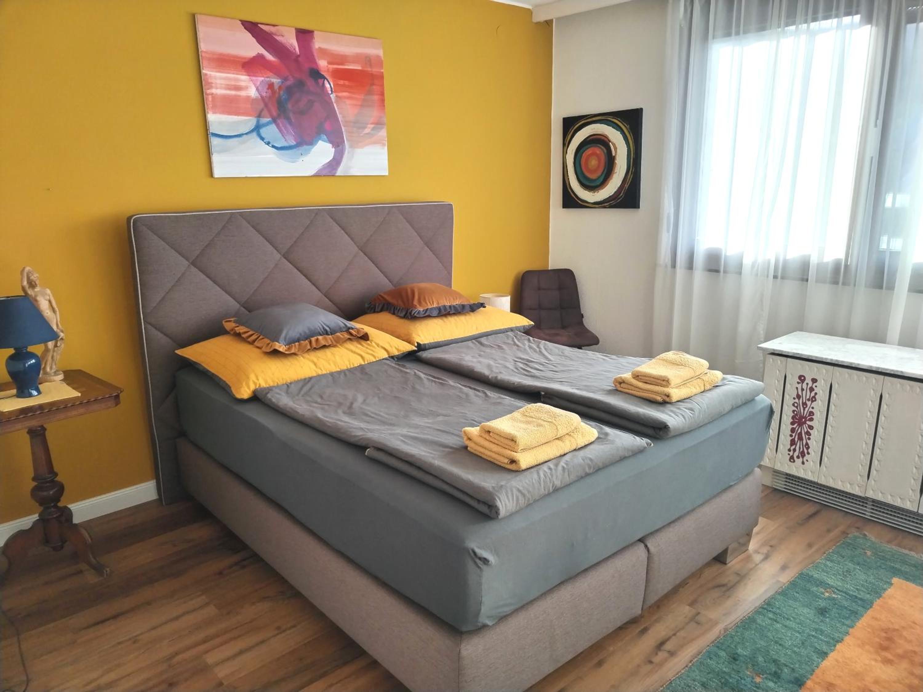 Waldeslust Warmbad mit Balkon und privatem Parkplatz