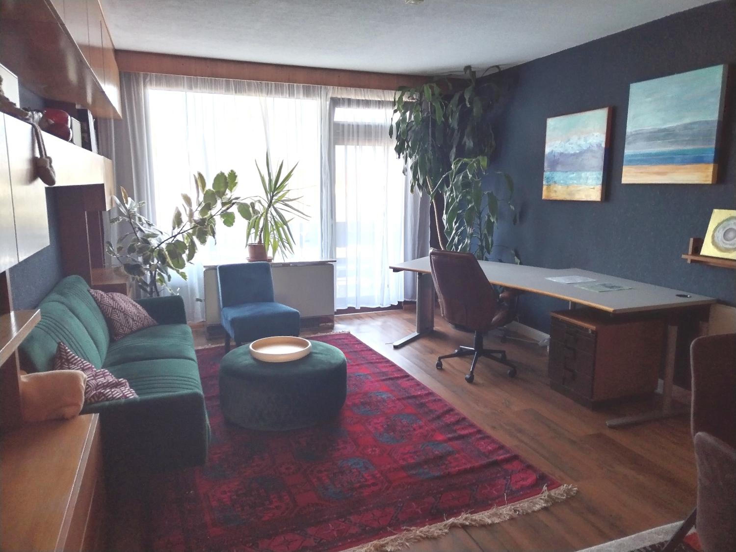 Waldeslust Warmbad mit Balkon und privatem Parkplatz