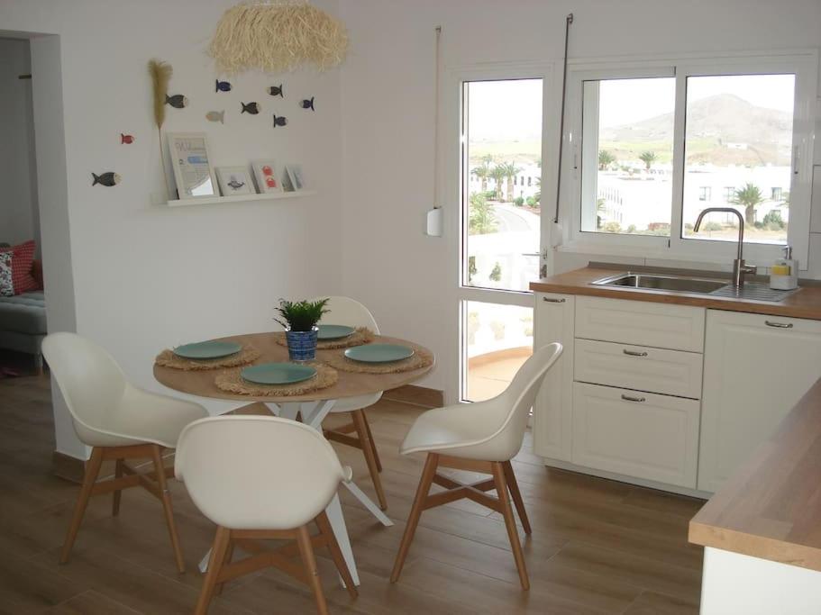 Lovely house Fuerteventura, cactus garden*sea view