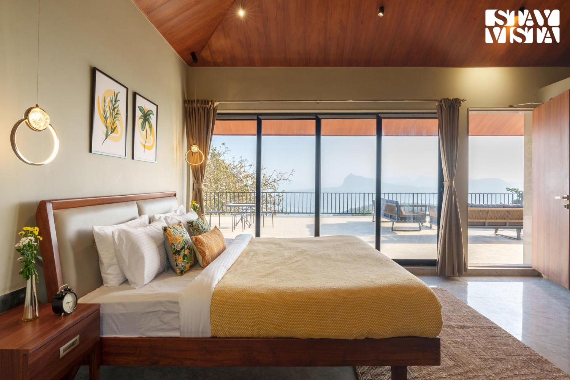 StayVista's Esperanza - Mountain-Side Retreat with Infinity Pool, Gazebo & Indoor-Outdoor Activities
