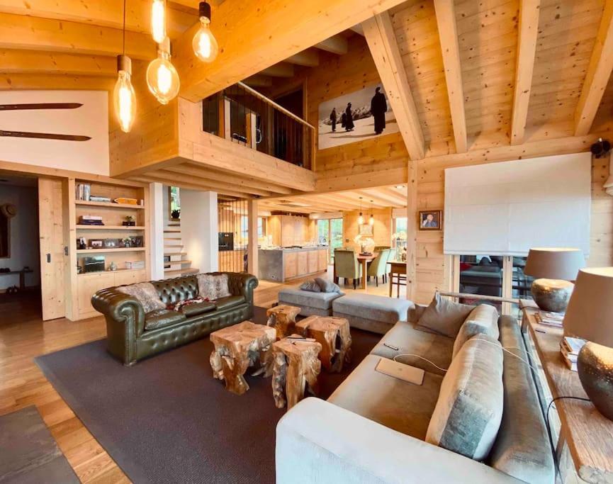 Chalet VG stunning view, Sauna & Jacuzzi by Jolidi