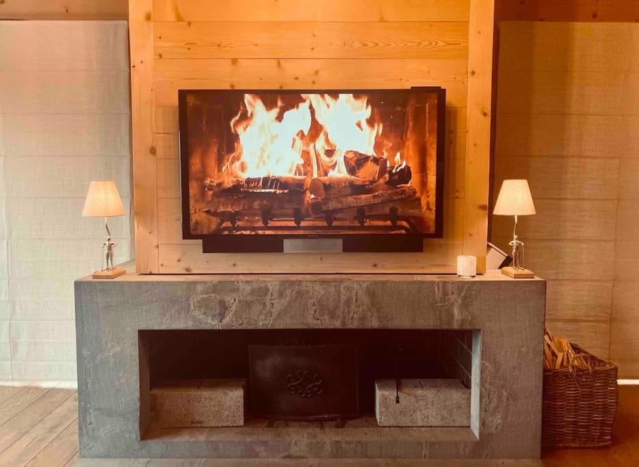 Chalet VG stunning view, Sauna & Jacuzzi by Jolidi