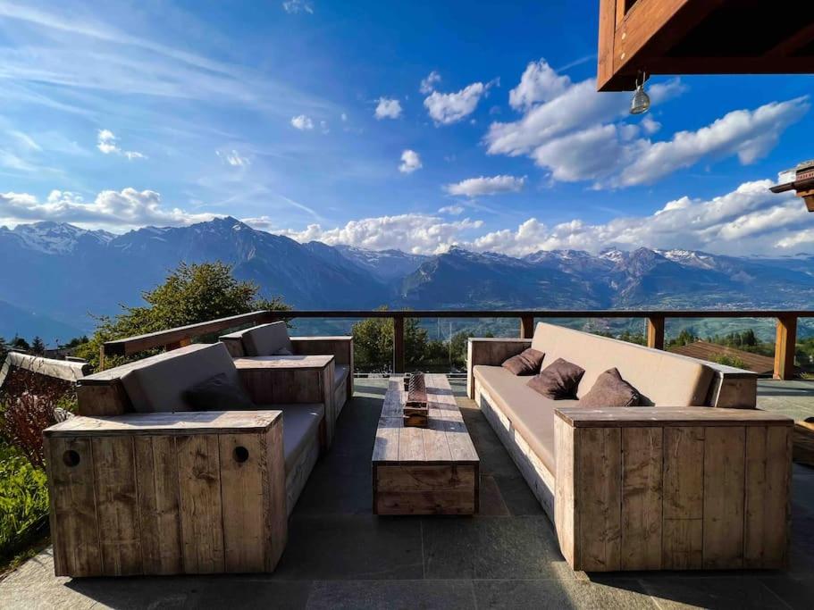 Chalet VG stunning view, Sauna & Jacuzzi by Jolidi