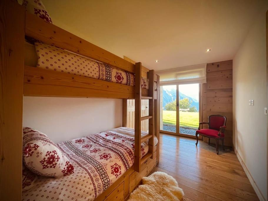 Chalet VG stunning view, Sauna & Jacuzzi by Jolidi