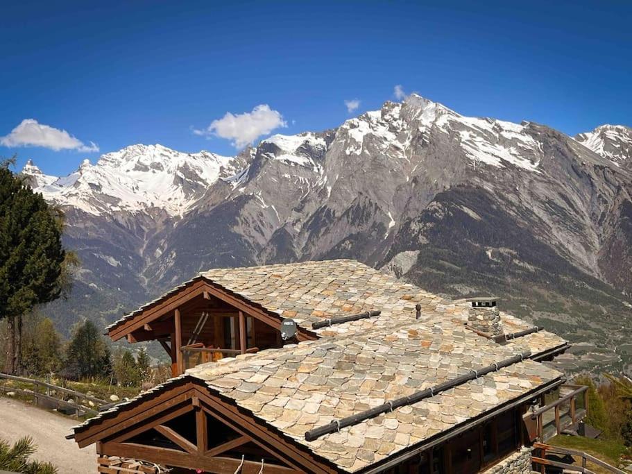 Chalet VG stunning view, Sauna & Jacuzzi by Jolidi