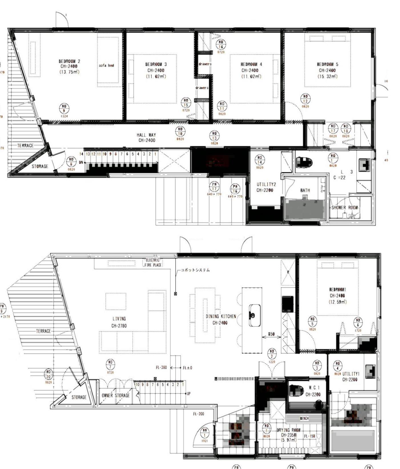 Shirokin Chalet walking distance to Rusutsu Resort