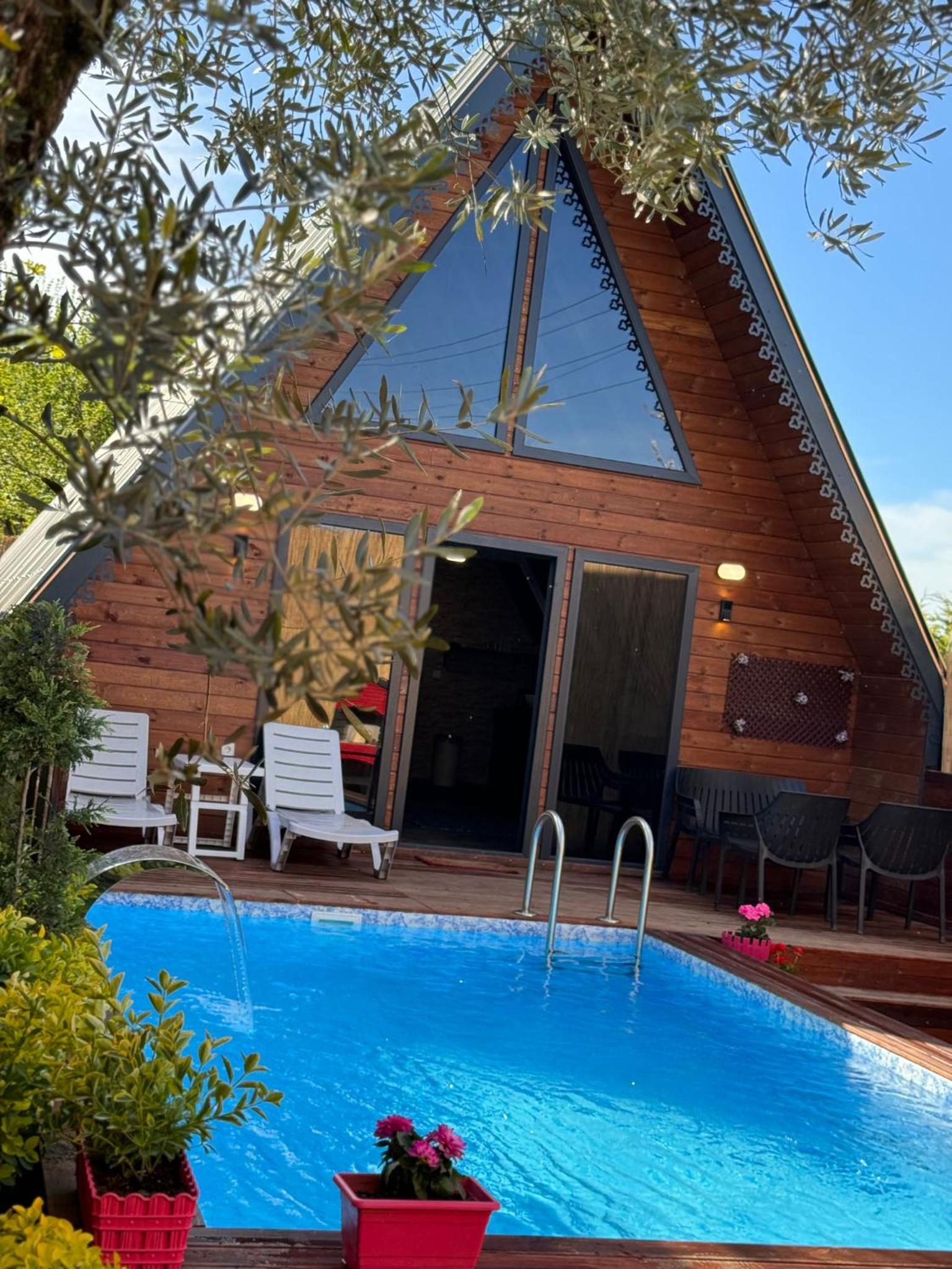 Maşukiye pink house bungalow view 3