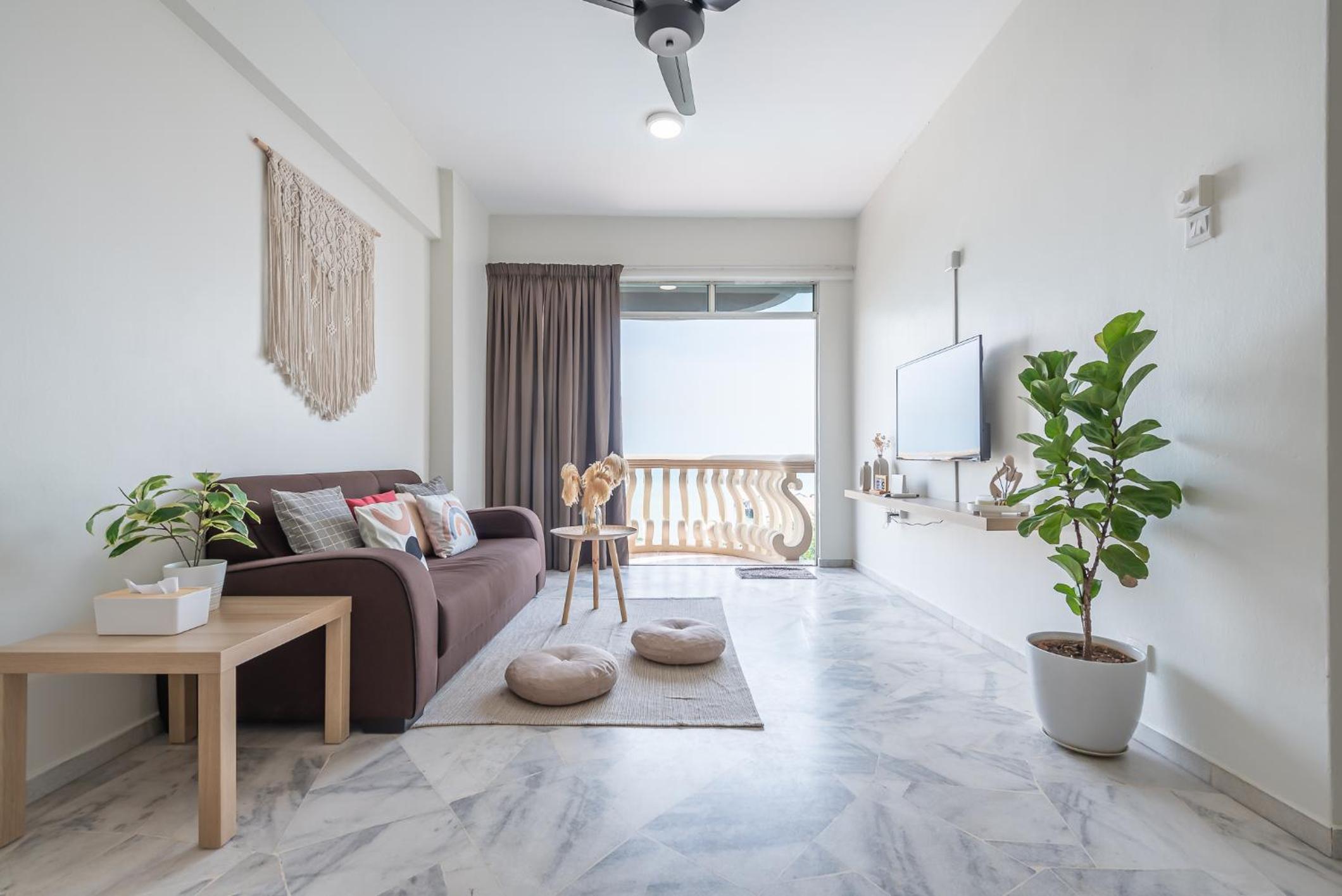 PortDickson Minimalist Seaview Home 10Pax3BR 1MinToBeach photo 2