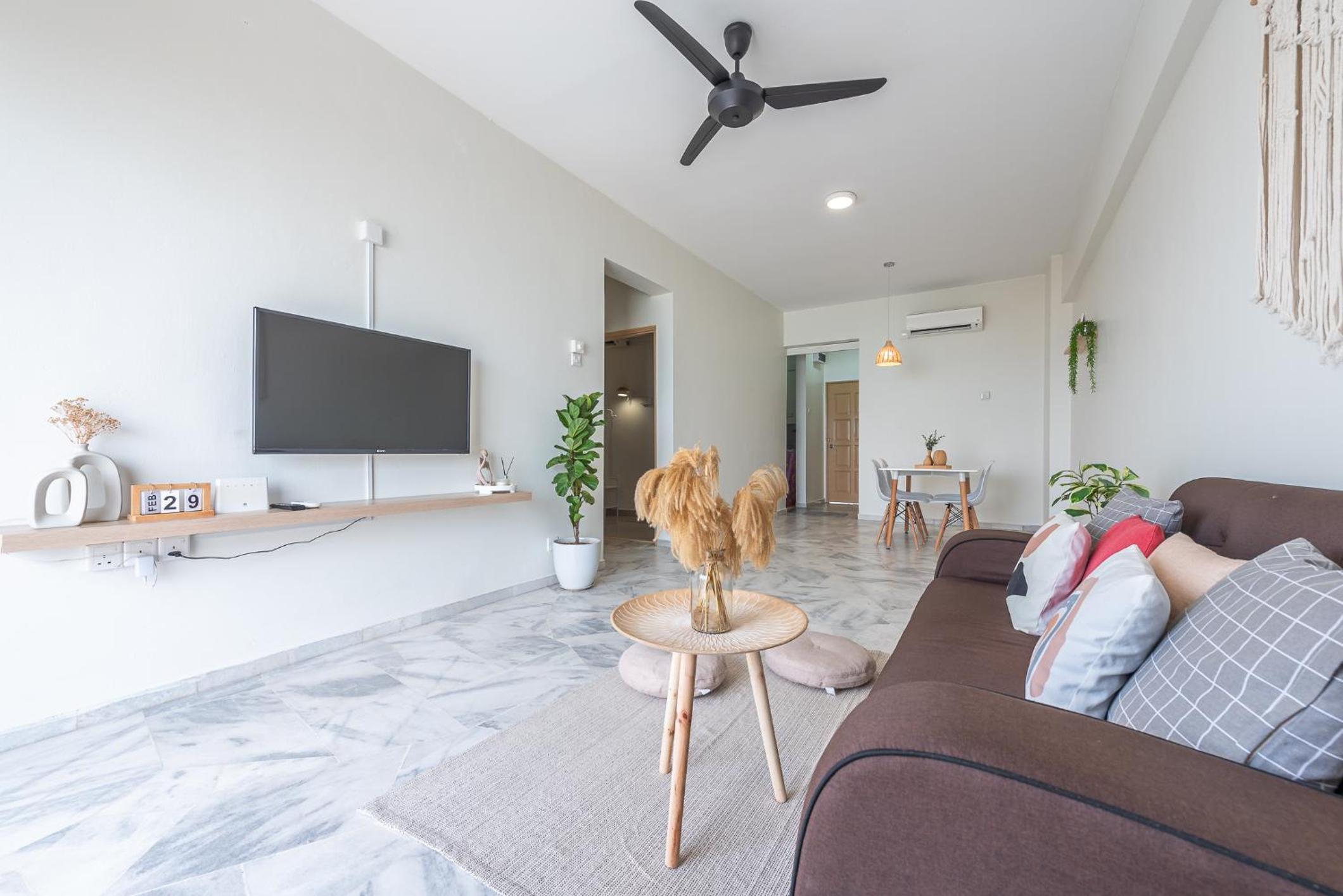 PortDickson Minimalist Seaview Home 10Pax3BR 1MinToBeach photo 5