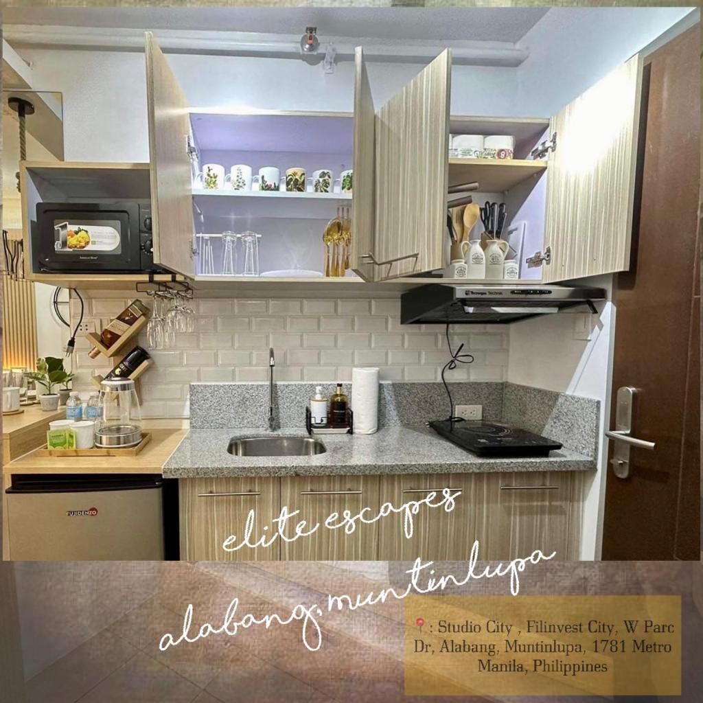 ALABANG STUDIO unit w/ high speed Fiber WIFI view 4