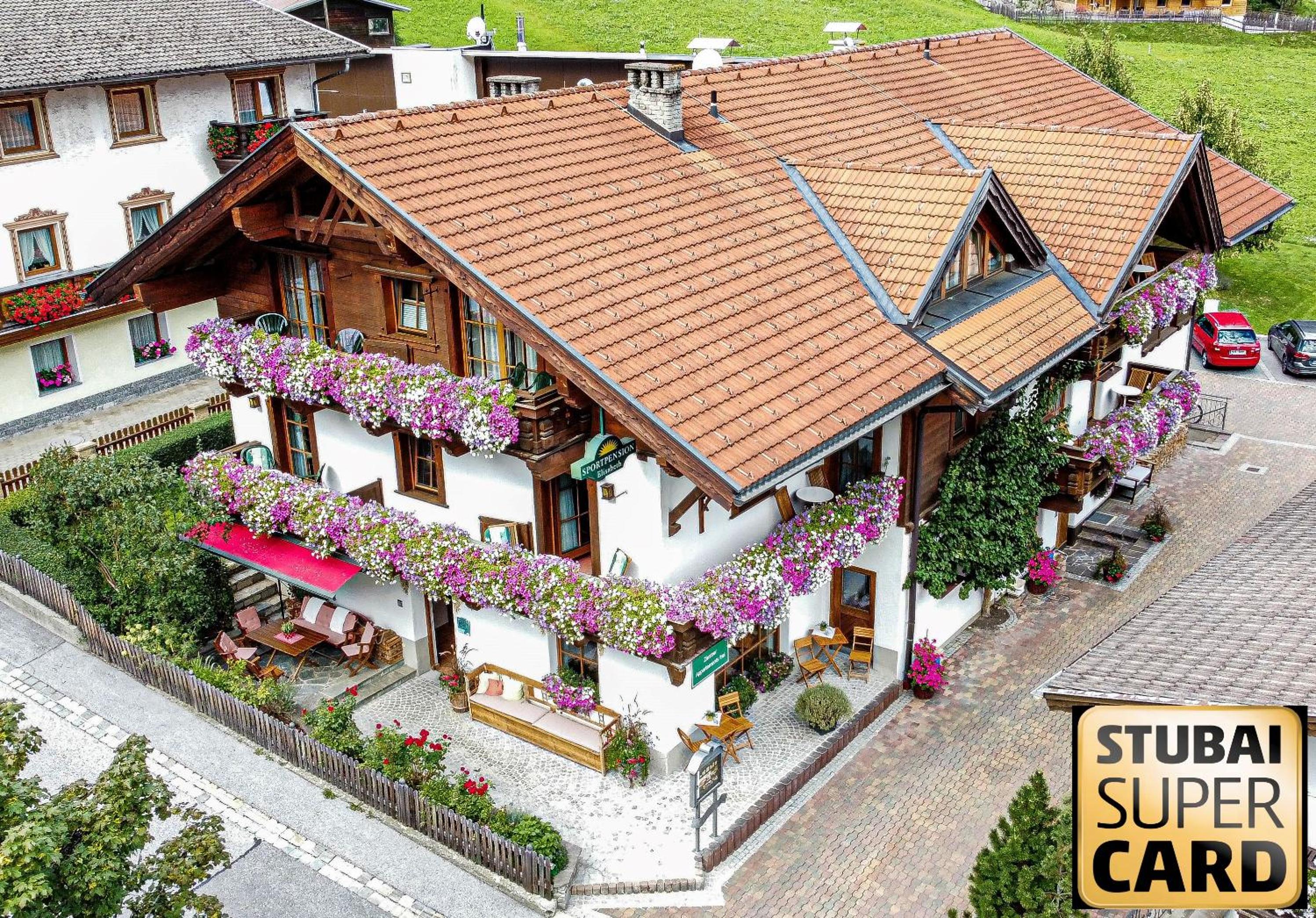 Sportpension Elisabeth inkl Sommercard STUBAI SUPER CARD