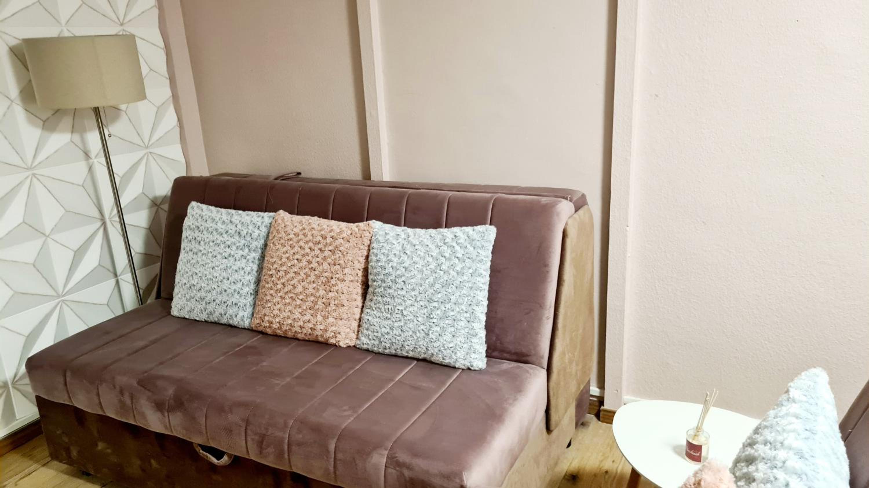 2 separate bedrooms and living room fully equipped with AC