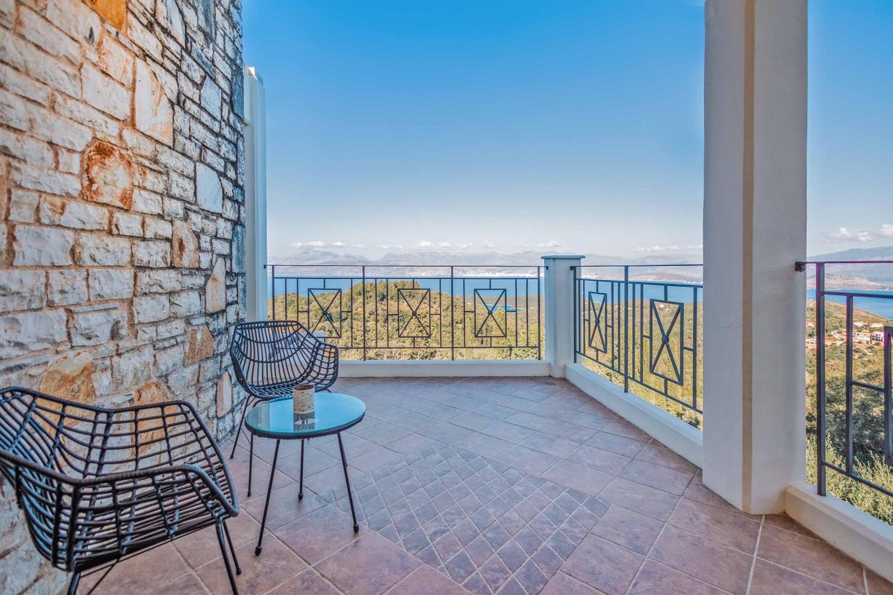 Villa Claire Kassiopi view 4