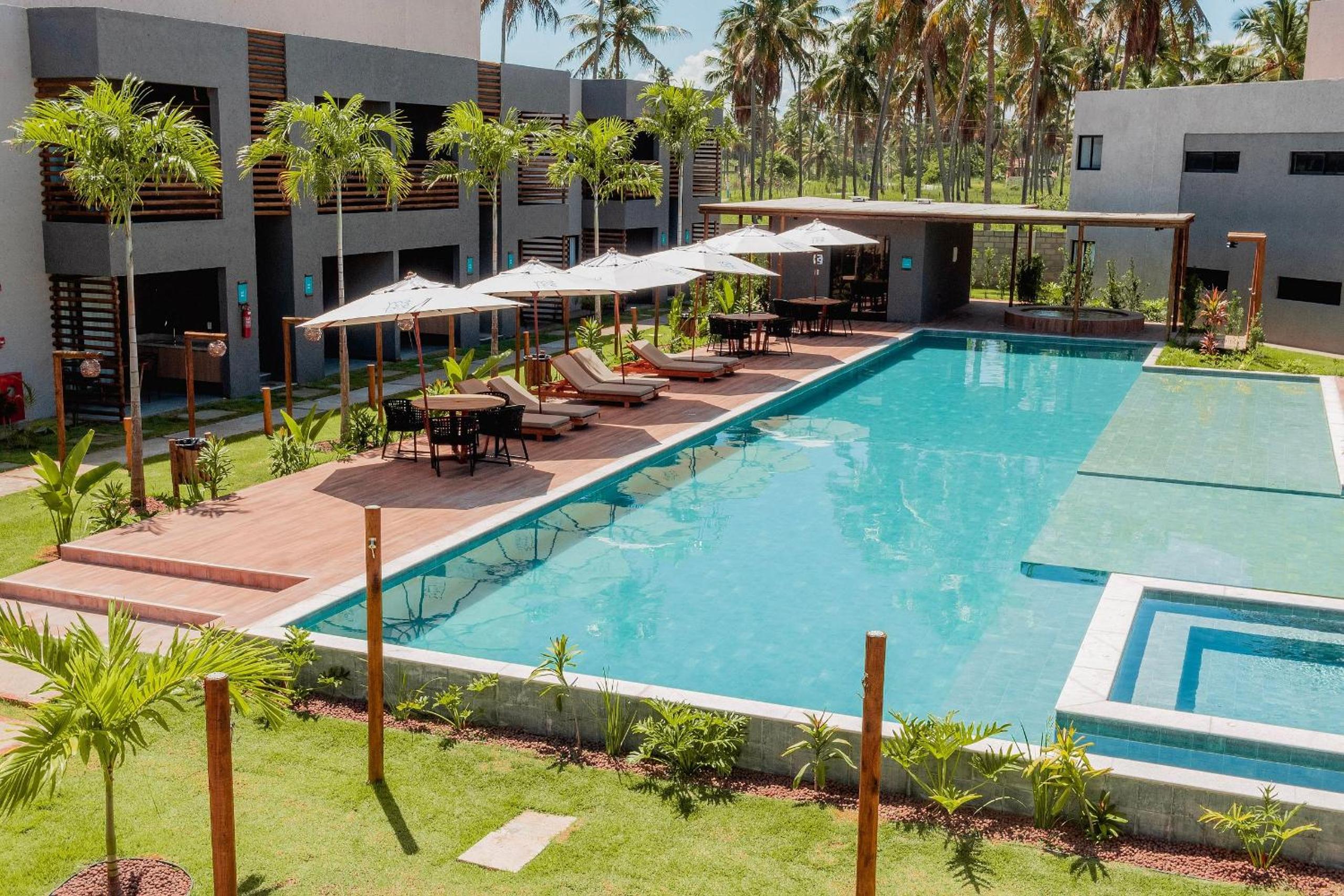 Villas Manatee Milagres por Quarto à Vista