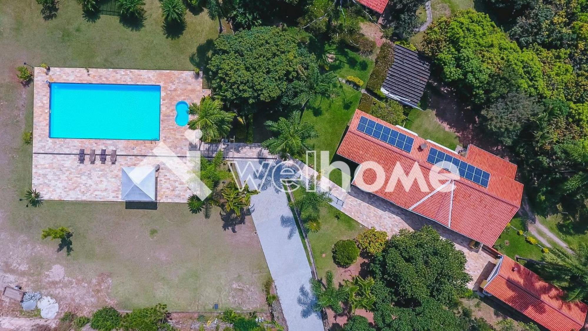 Refúgio de montanha com lazer completo em Atibaia