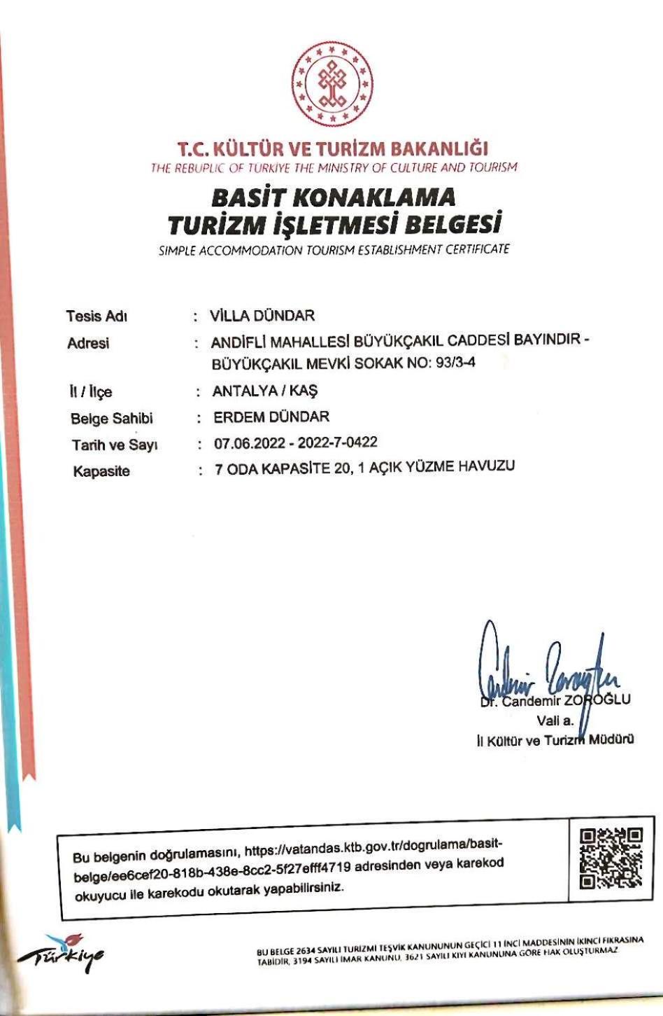 Villa Dundar - Kas Apartments - Image 79