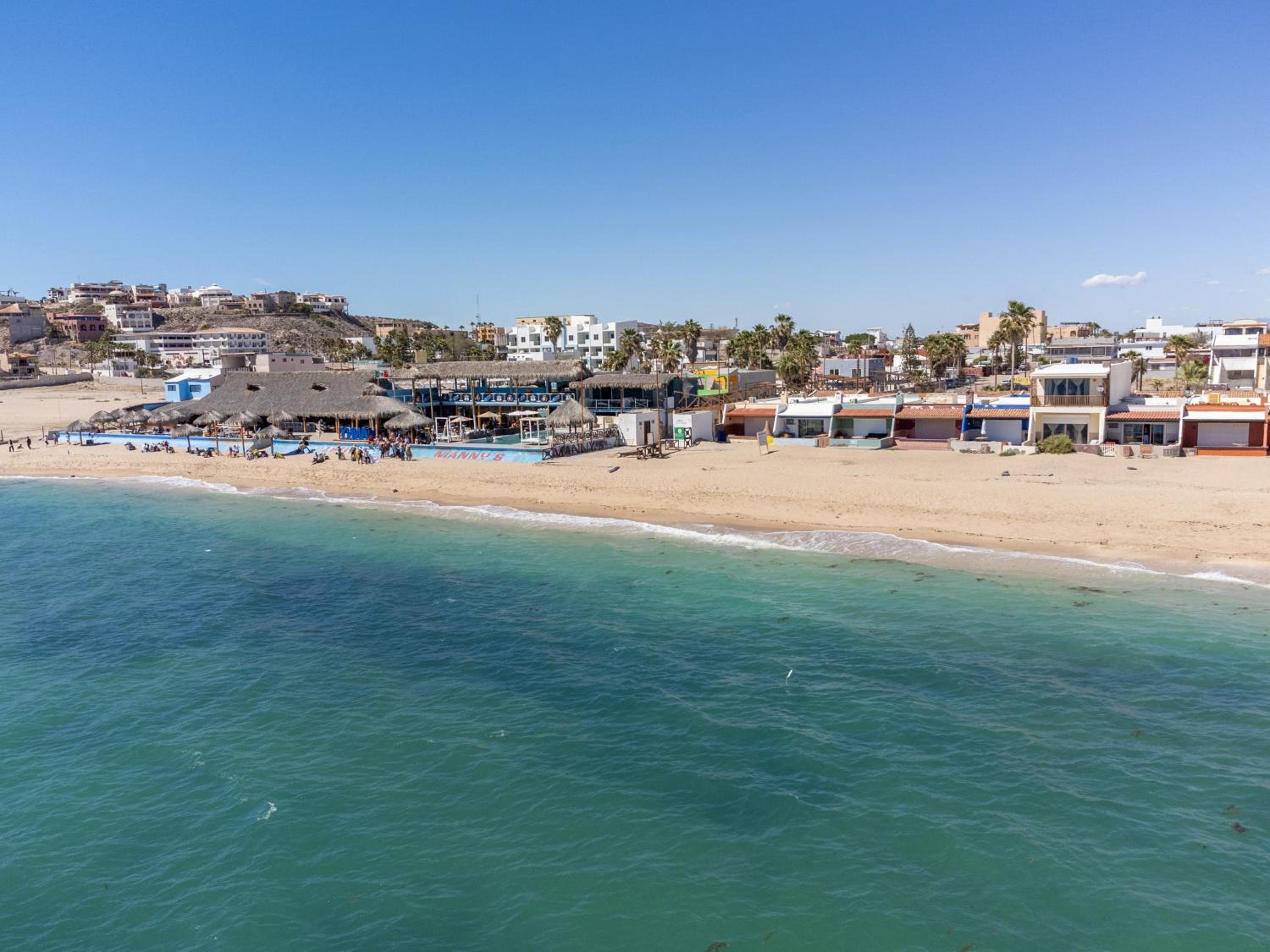 Las Brisas #8 Beachfront - On the sand and steps from Mannys for tacos & tequila view 2