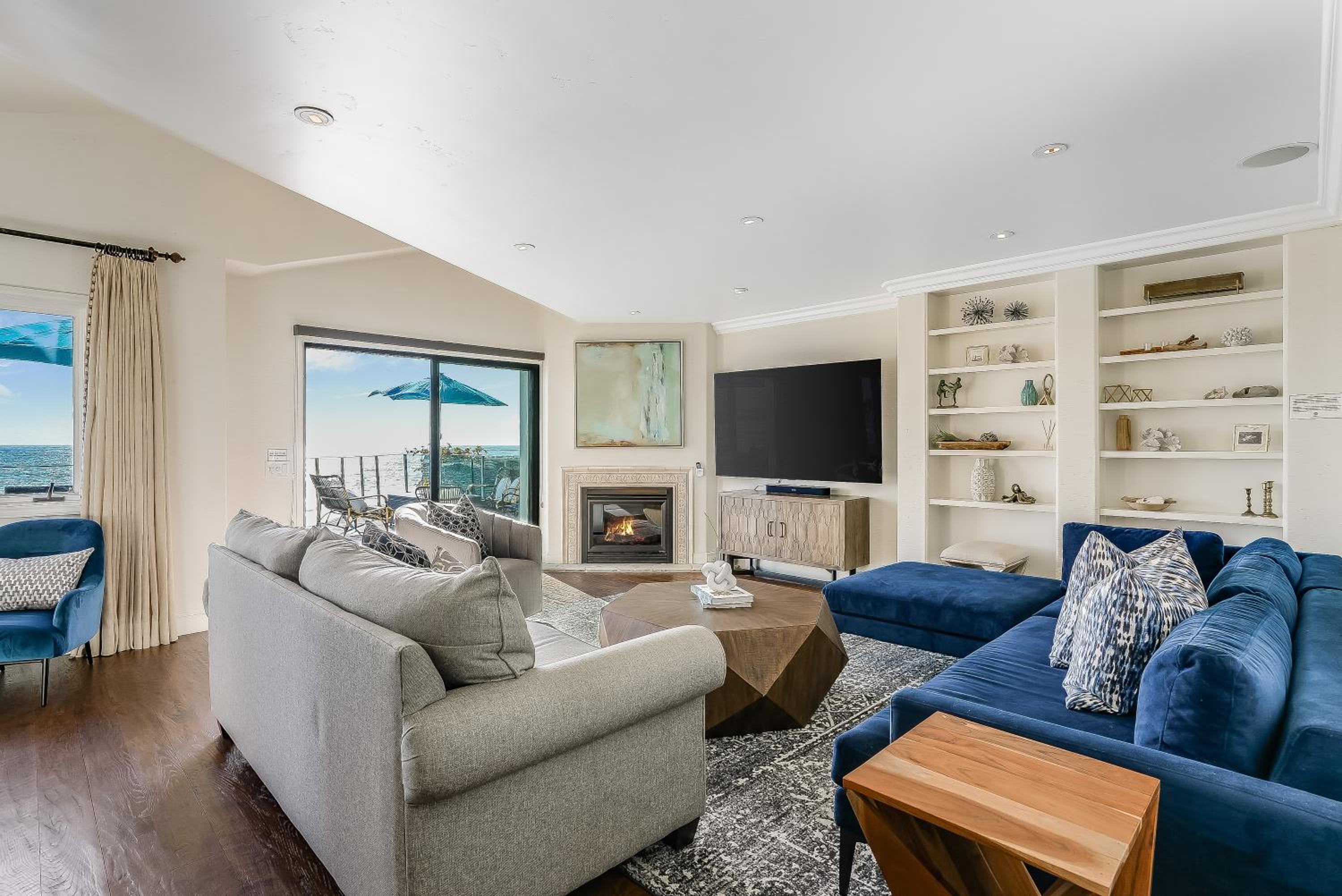 Luxury, renovated, oceanfront home with incredible deck & views - dogs welcome view 5