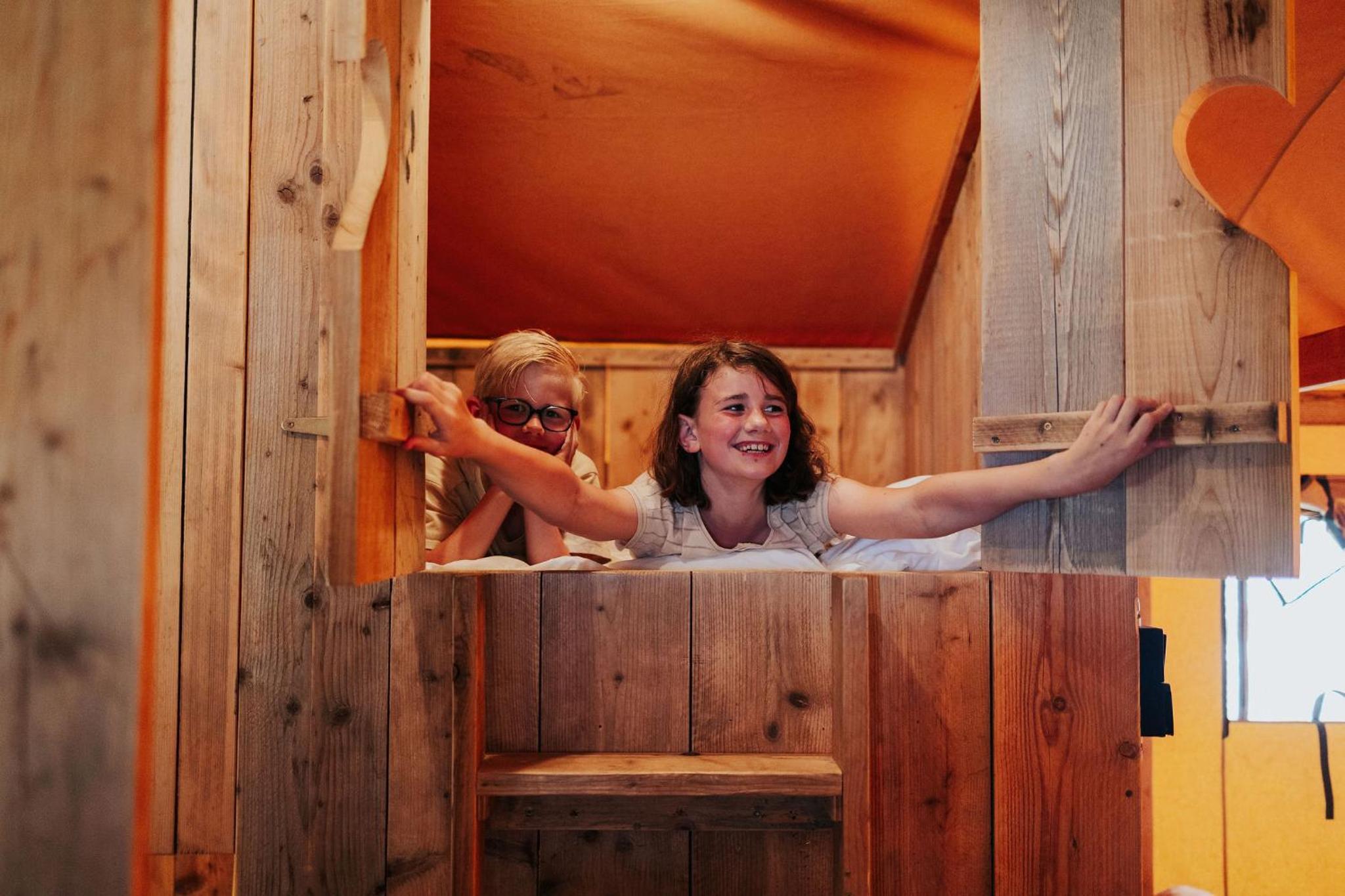 Luxe Safaritent met privé sanitair voor het hele gezin I 6 personen view 4