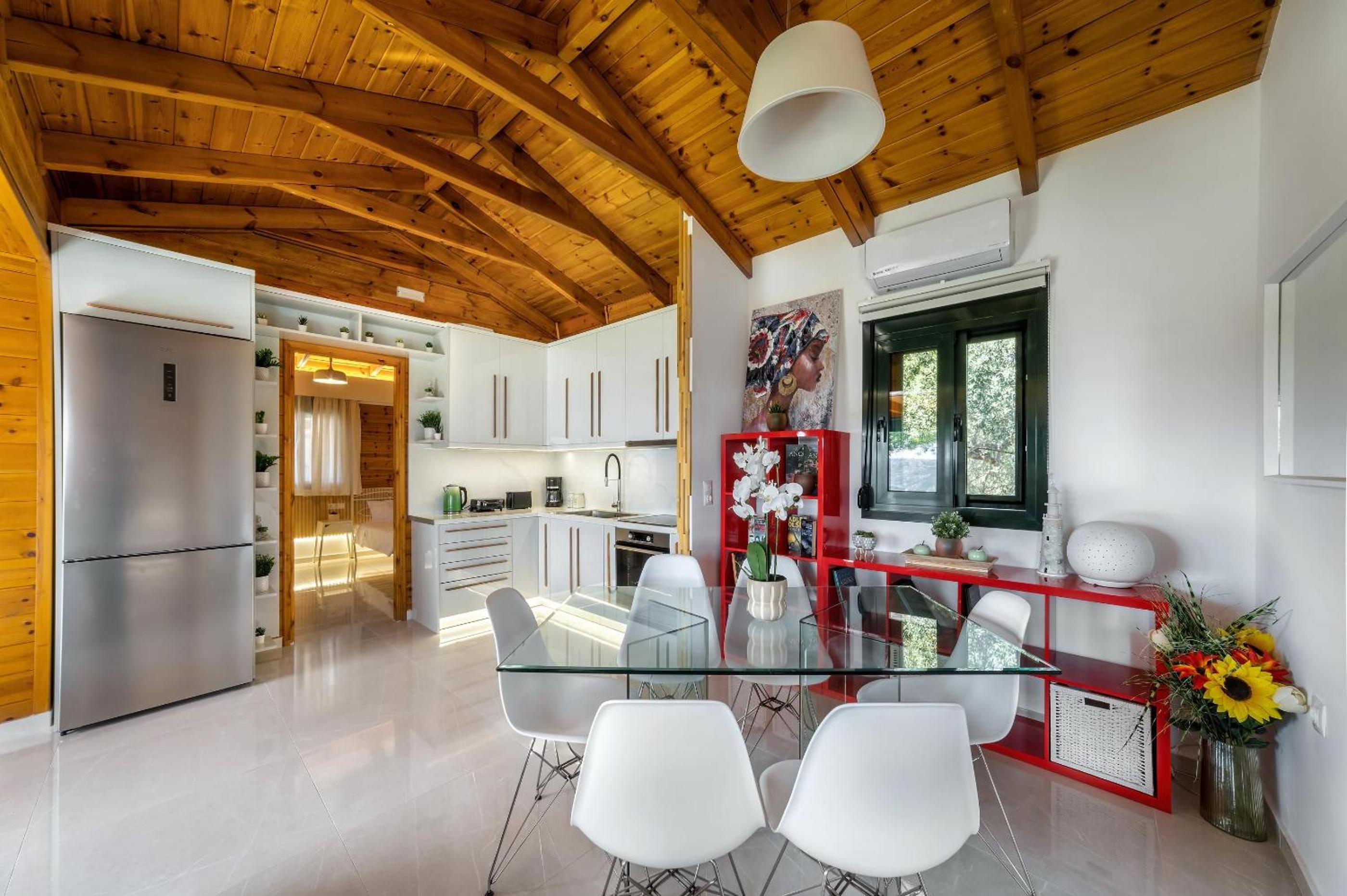Sofia's Place Private pool en Heraklio Town — kitchen