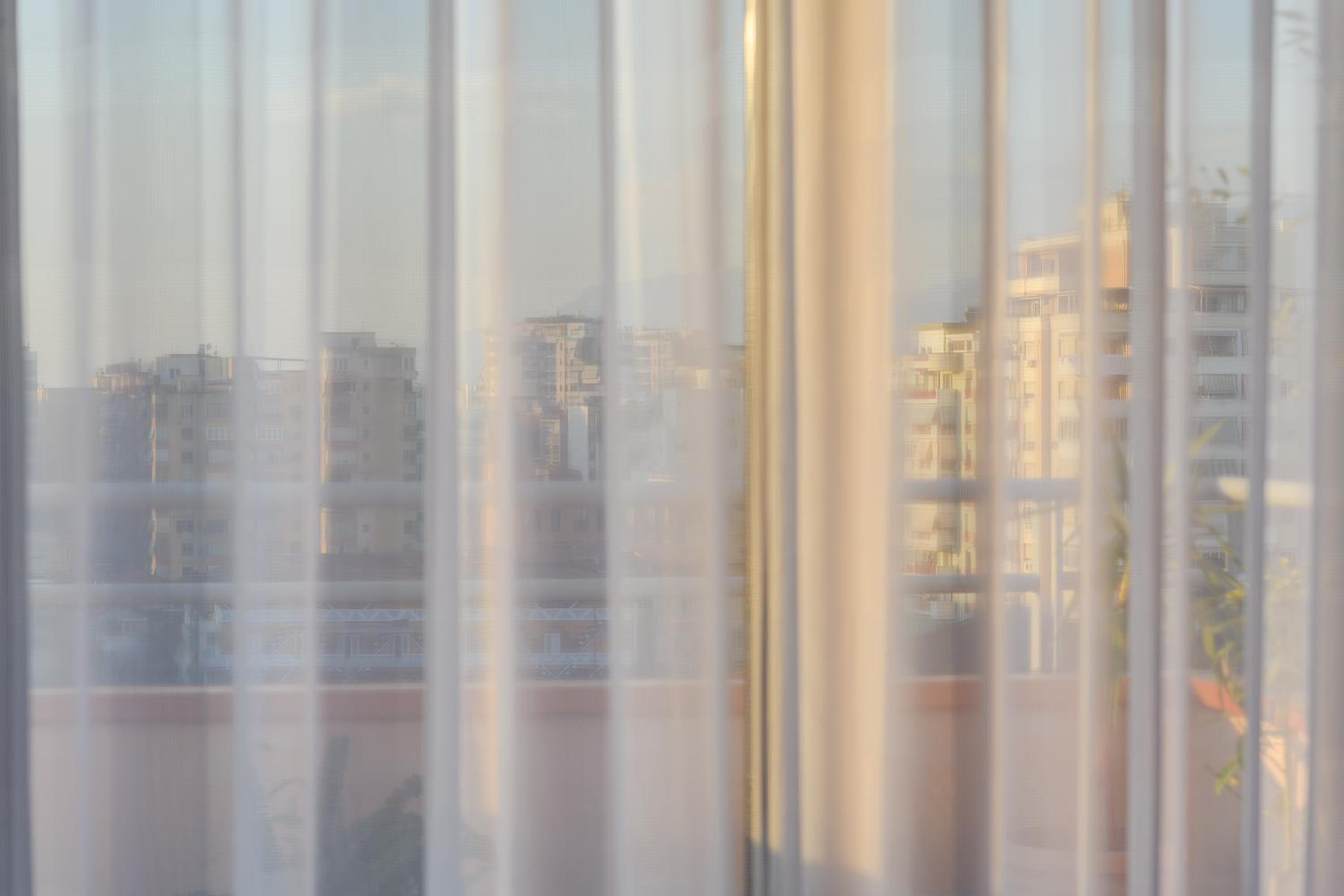 Terrace Tirana Cityscape 2