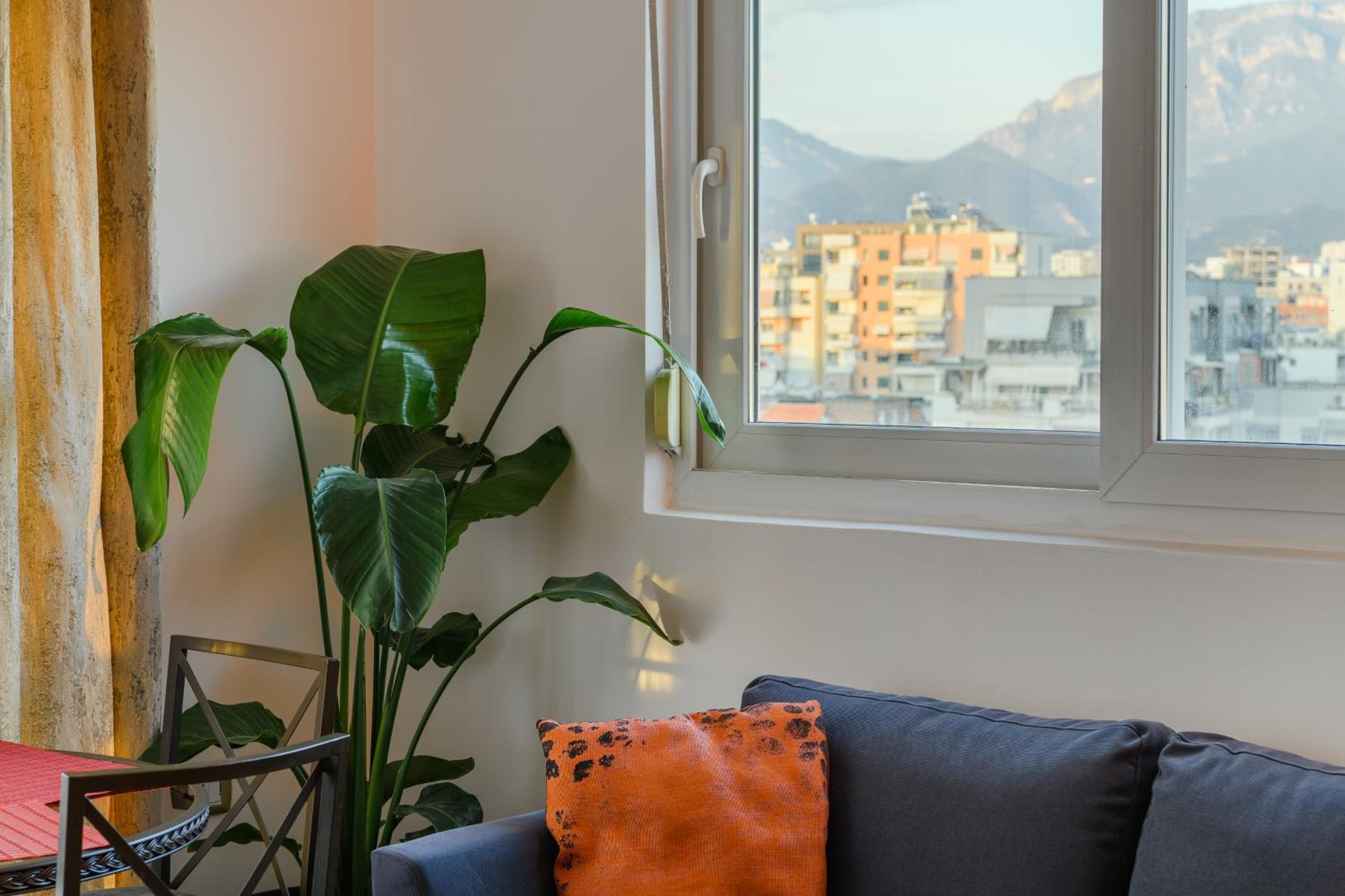 Terrace Tirana Cityscape 2