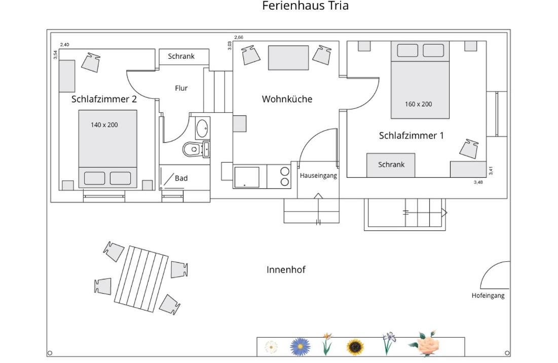 Ferienhaus Triandafilo