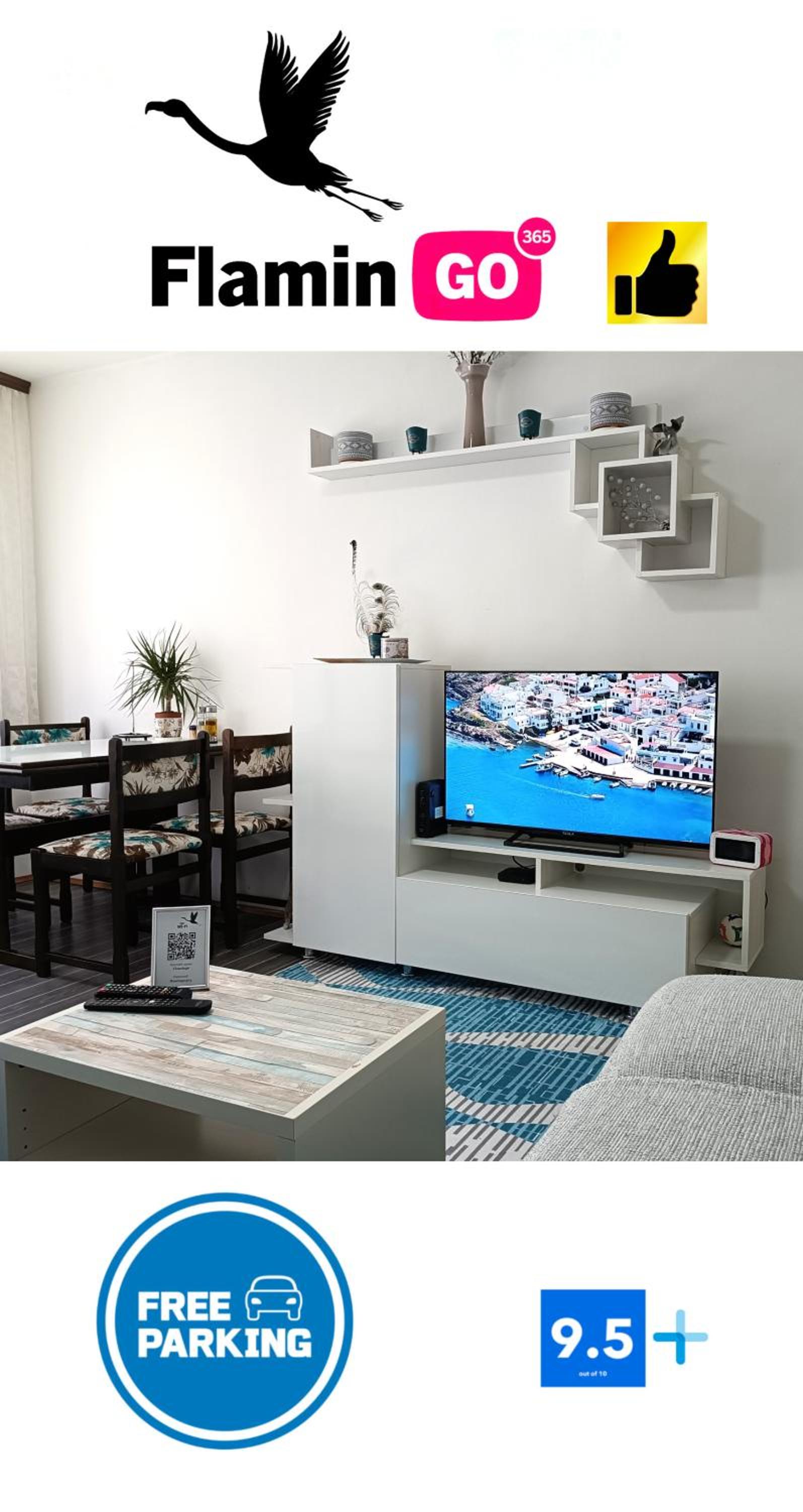 Flamingo 365 - near city center with free parking