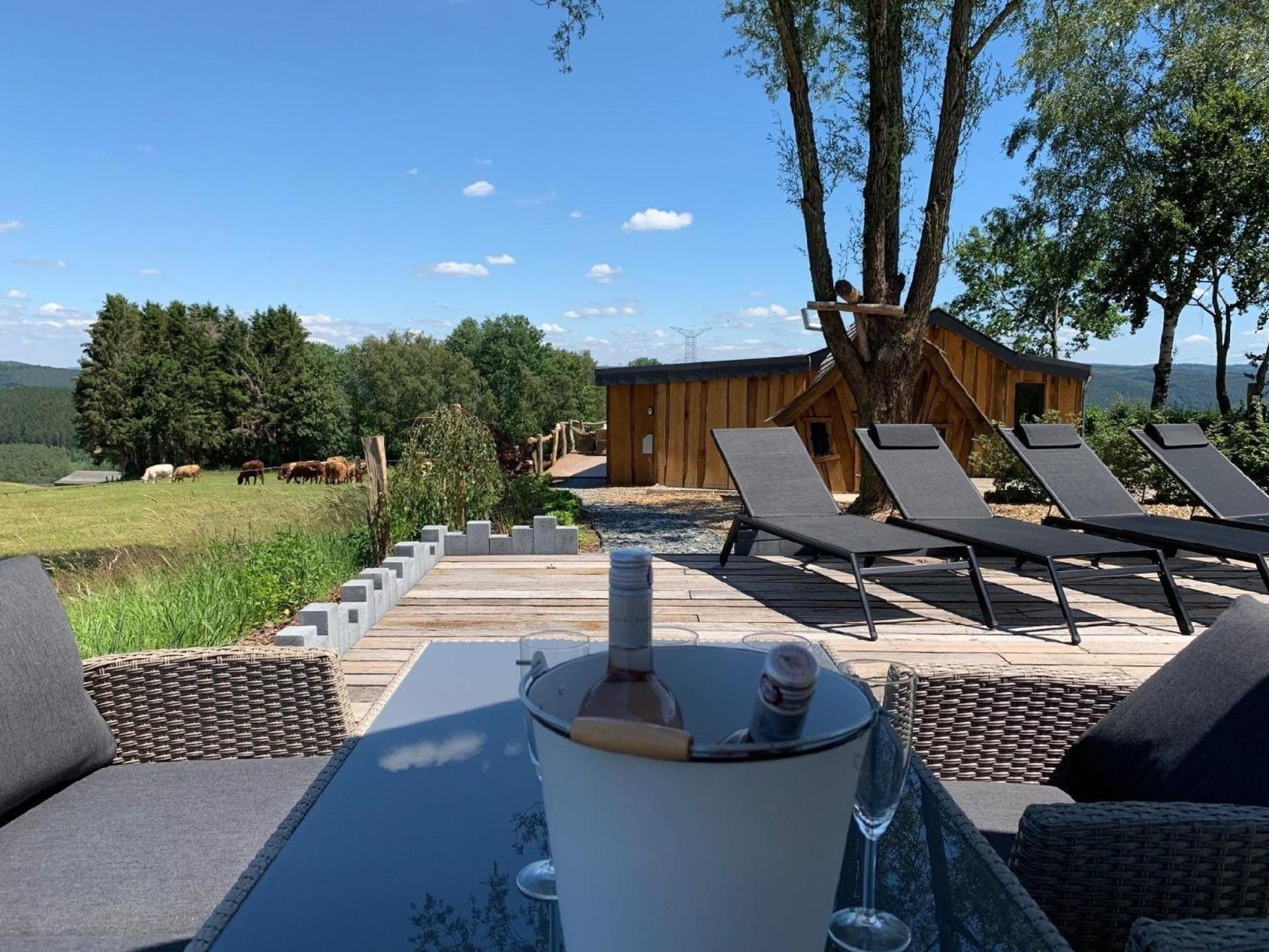 Ferienhaus mit Privatpool für 4 Personen ca 120 qm in Trois-Ponts, Wallonie Spa-Francorchamps und Umgebung