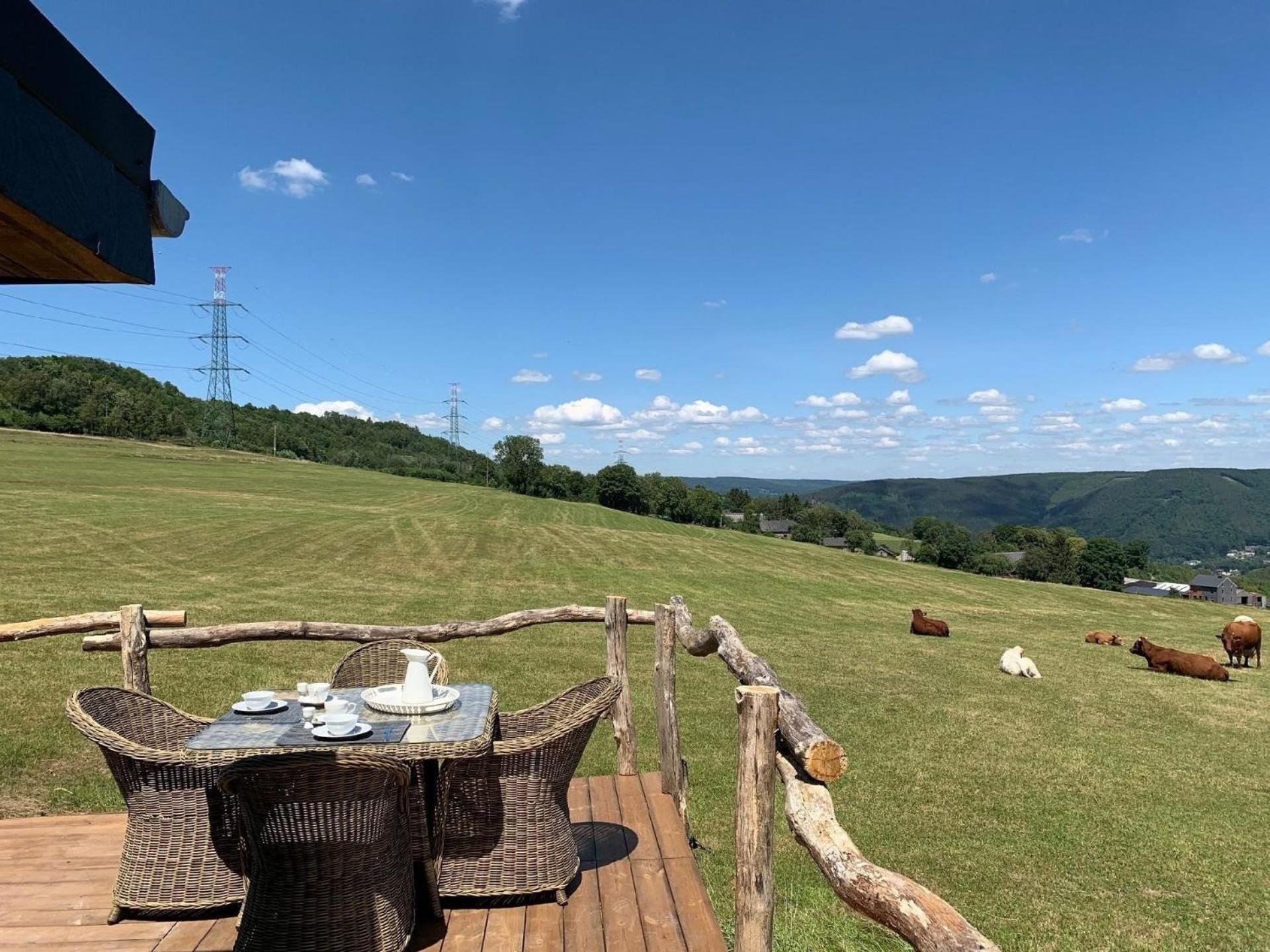 Ferienhaus mit Privatpool für 4 Personen ca 120 qm in Trois-Ponts, Wallonie Spa-Francorchamps und Umgebung