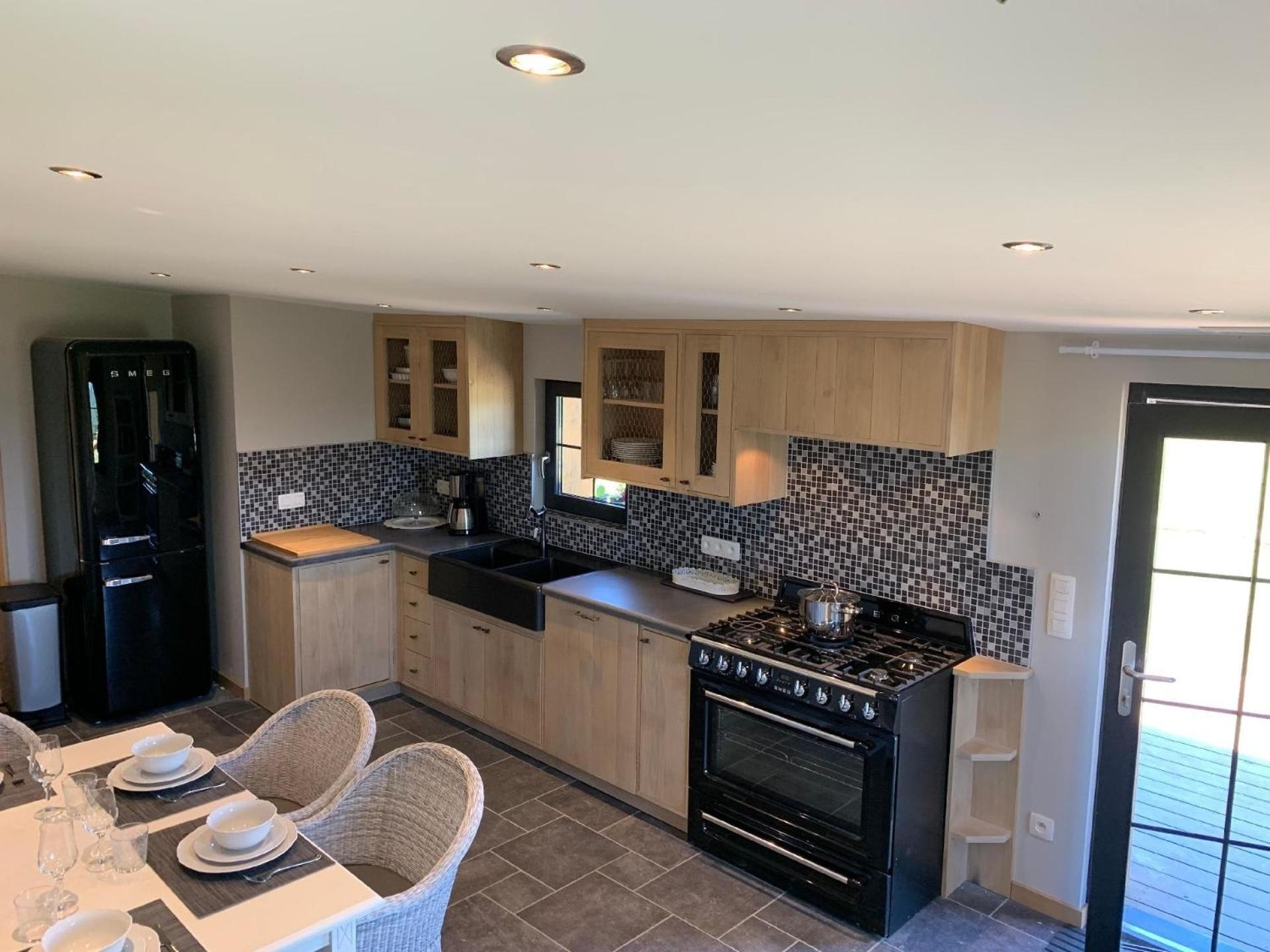 Ferienhaus mit Privatpool für 4 Personen ca 120 qm in Trois-Ponts, Wallonie Spa-Francorchamps und Umgebung