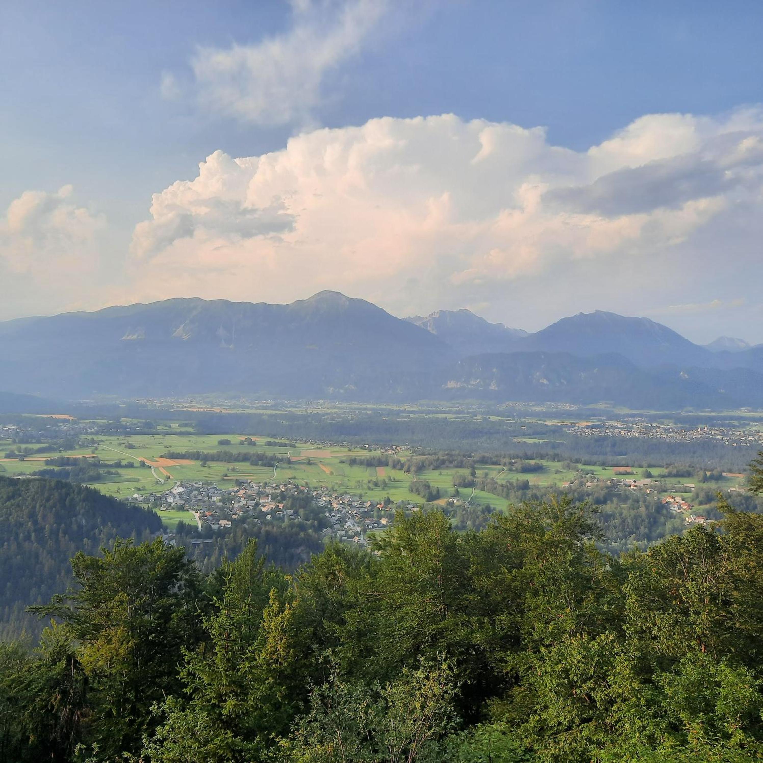Koča v gozdu, Forest house near Bled view 2