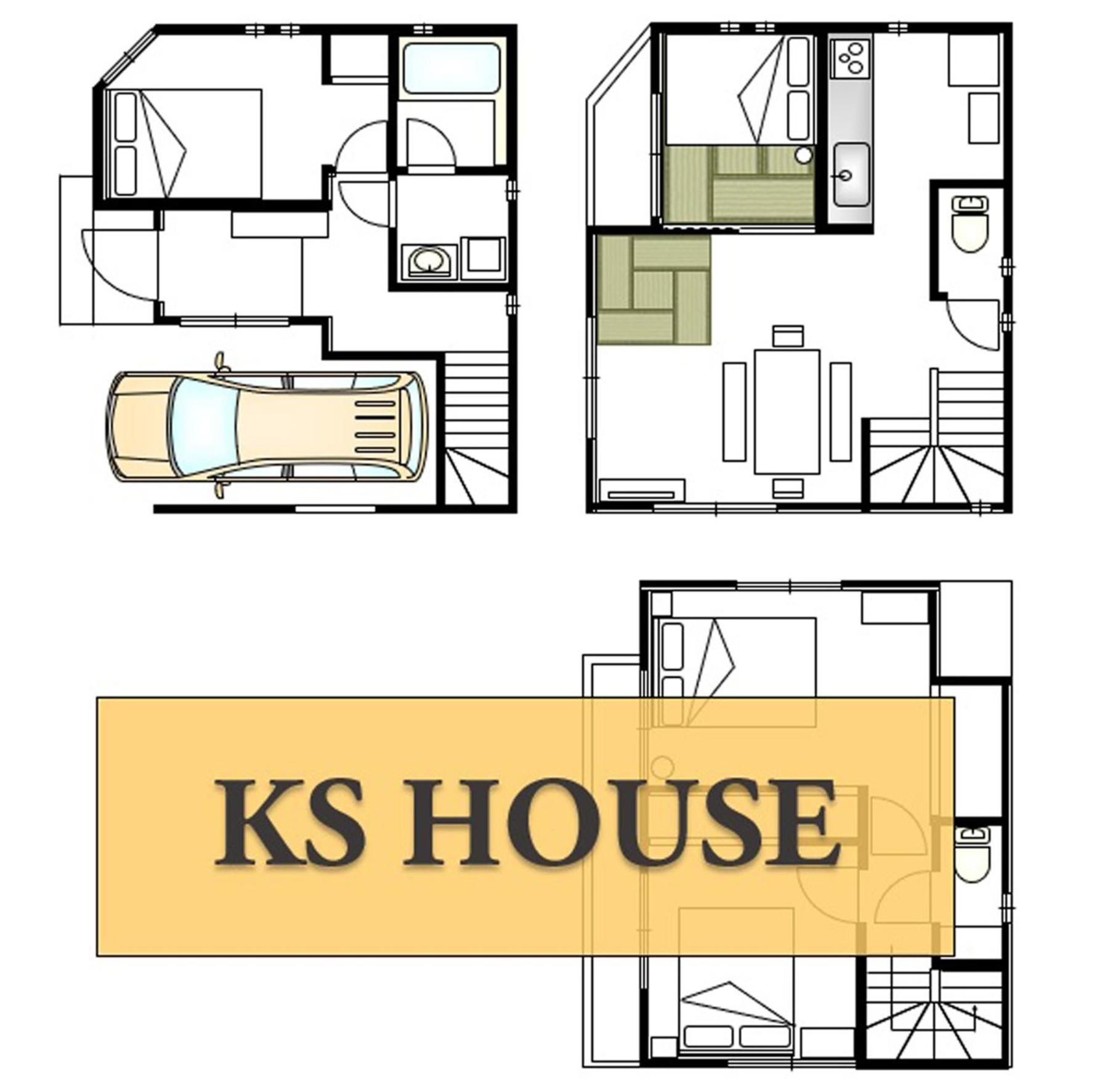 Tokyo Center Ikebukuro Family villa quiet 4BR group stay & parking near JR