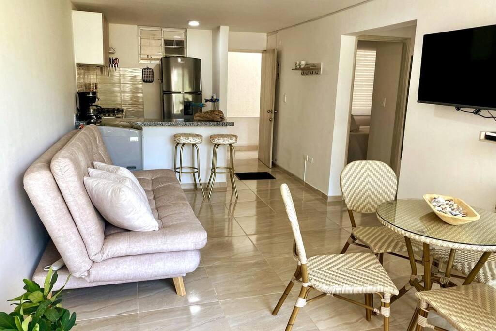 Acogedor apartamento Rodadero Playa tranquilidad