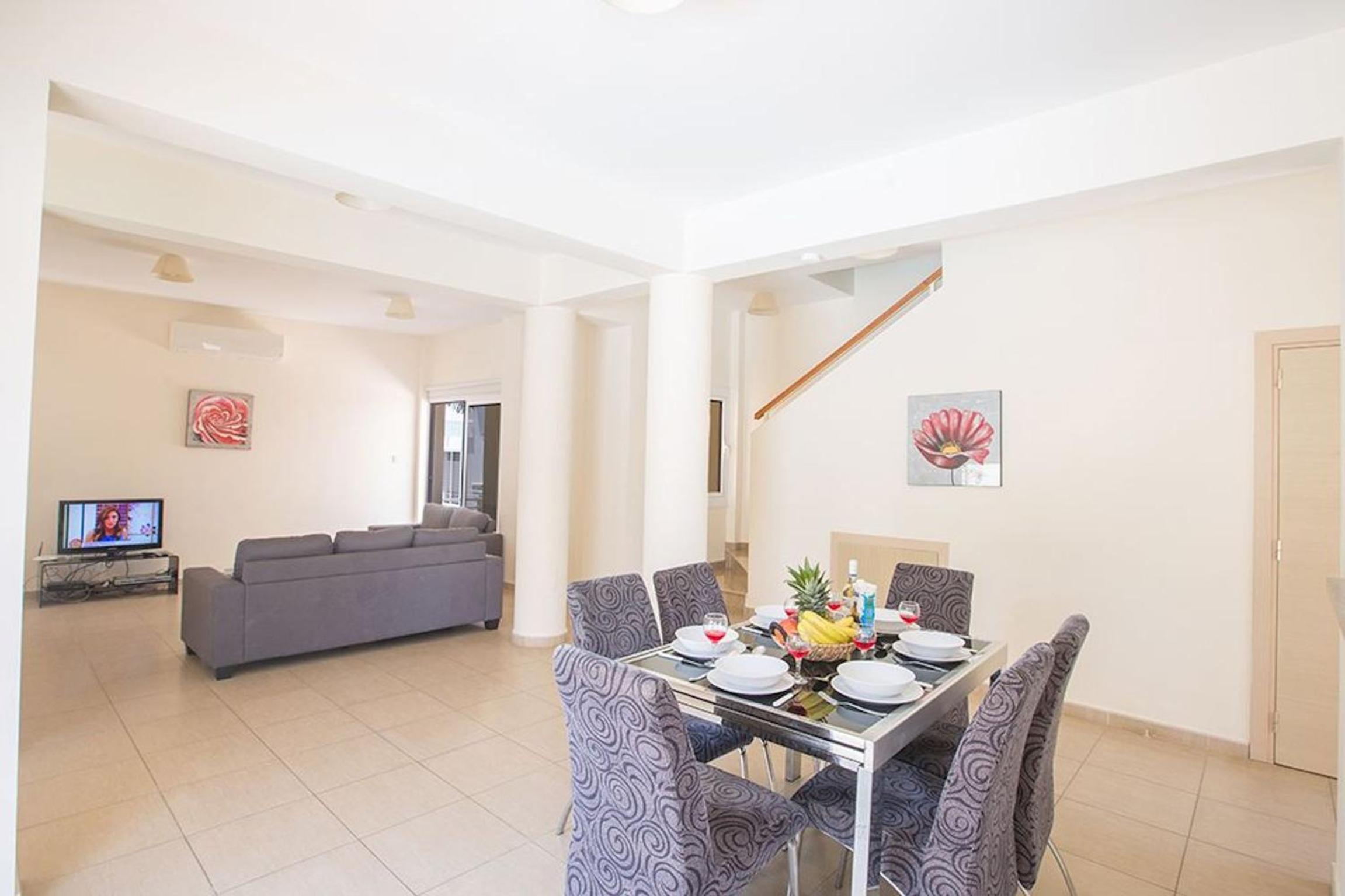 Central Protaras Villa 3 Bedrooms Private Pool Villa Dafnis Morfi