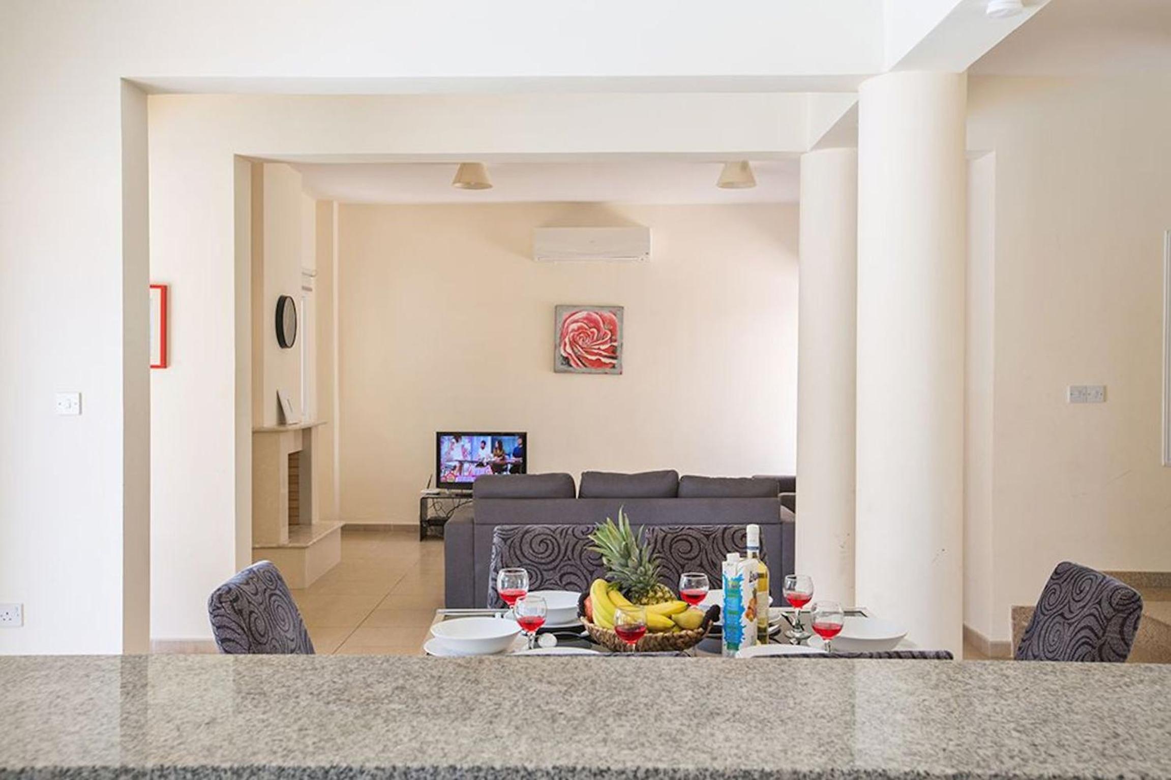 Central Protaras Villa 3 Bedrooms Private Pool Villa Dafnis Morfi