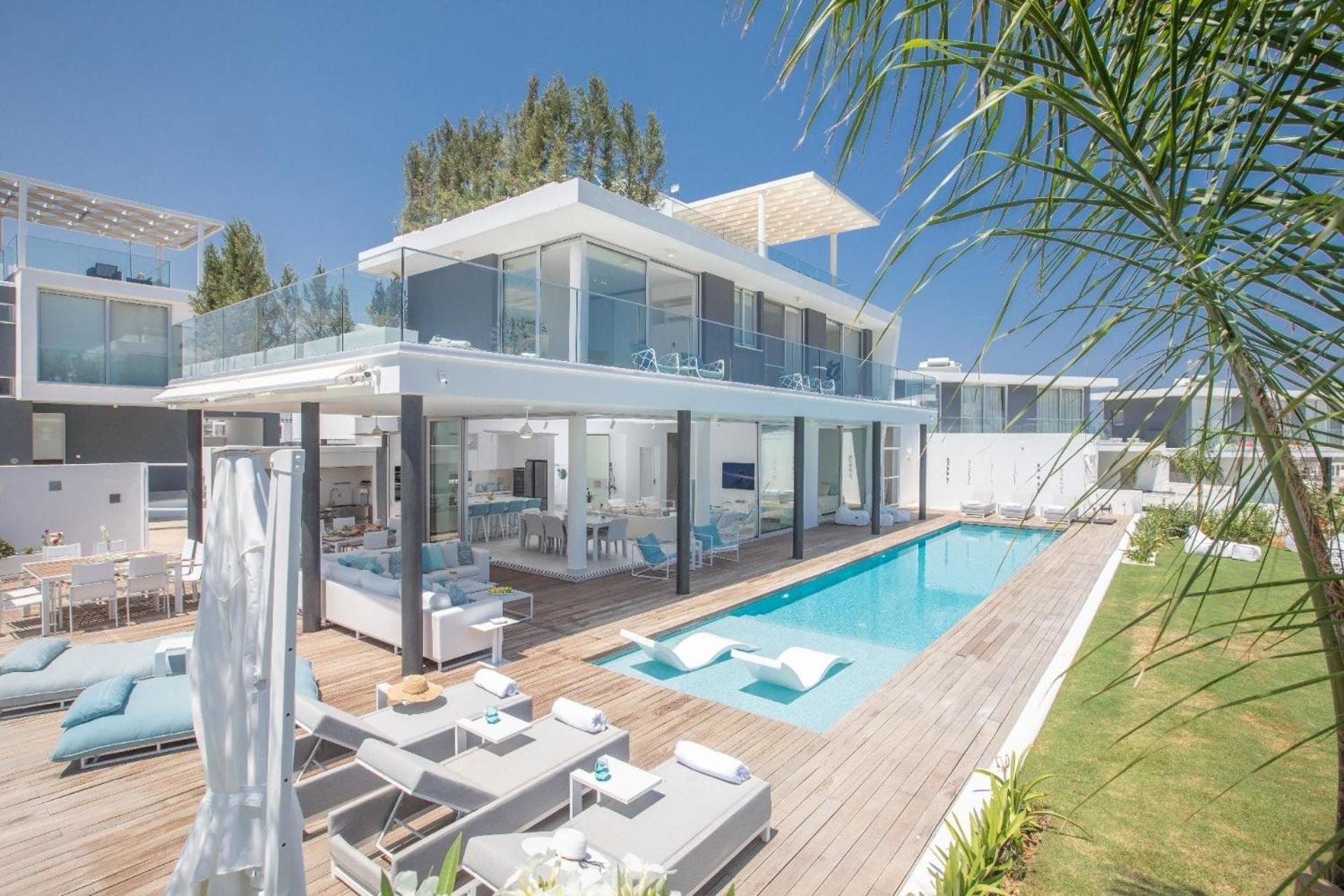 Ferienhaus mit Privatpool für 8 Personen ca 200 qm in Protaras, Südküste von Zypern