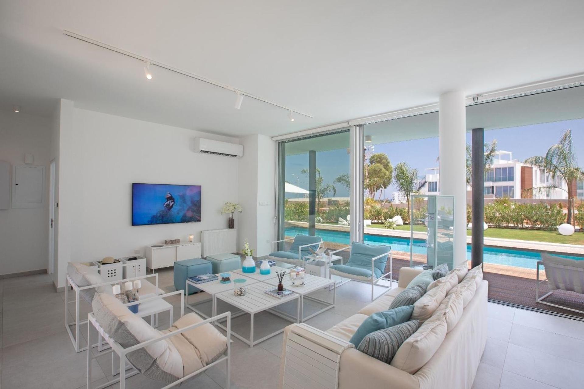 Ferienhaus mit Privatpool für 8 Personen ca 200 qm in Protaras, Südküste von Zypern