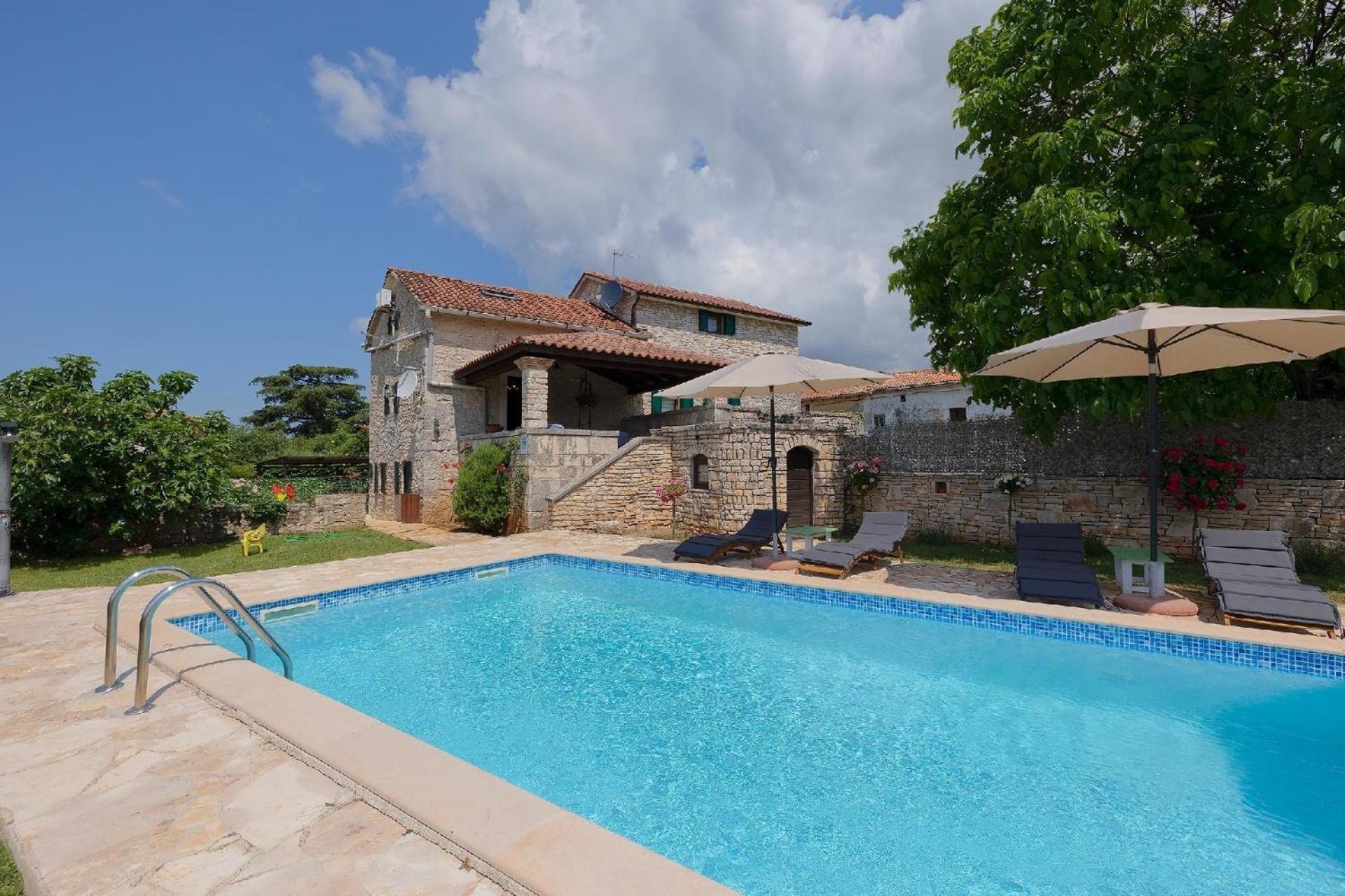 Ferienhaus mit Privatpool für 8 Personen ca 250 qm in Klarici, Istrien Binnenland von Istrien view 3