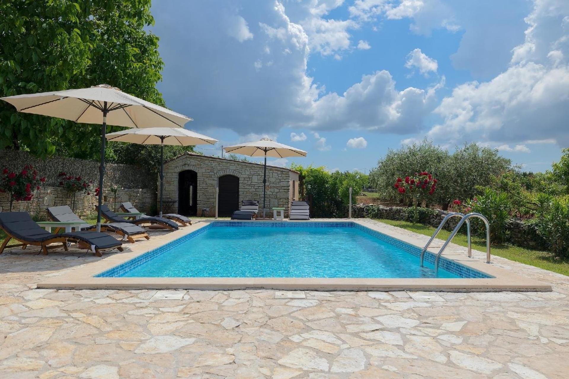 Ferienhaus mit Privatpool für 8 Personen ca 250 qm in Klarici, Istrien Binnenland von Istrien view 5