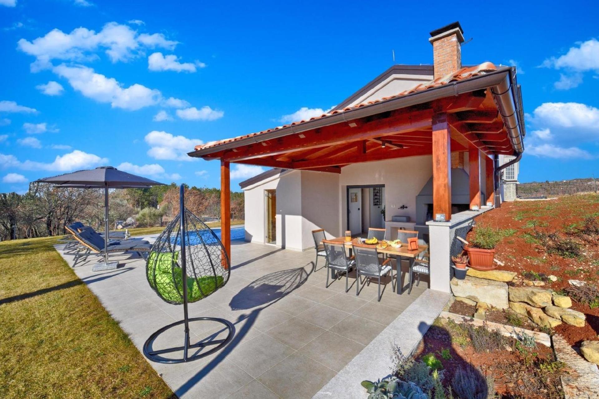 Ferienhaus mit Privatpool für 6 Personen ca 105 qm in Marušici, Istrien Binnenland von Istrien