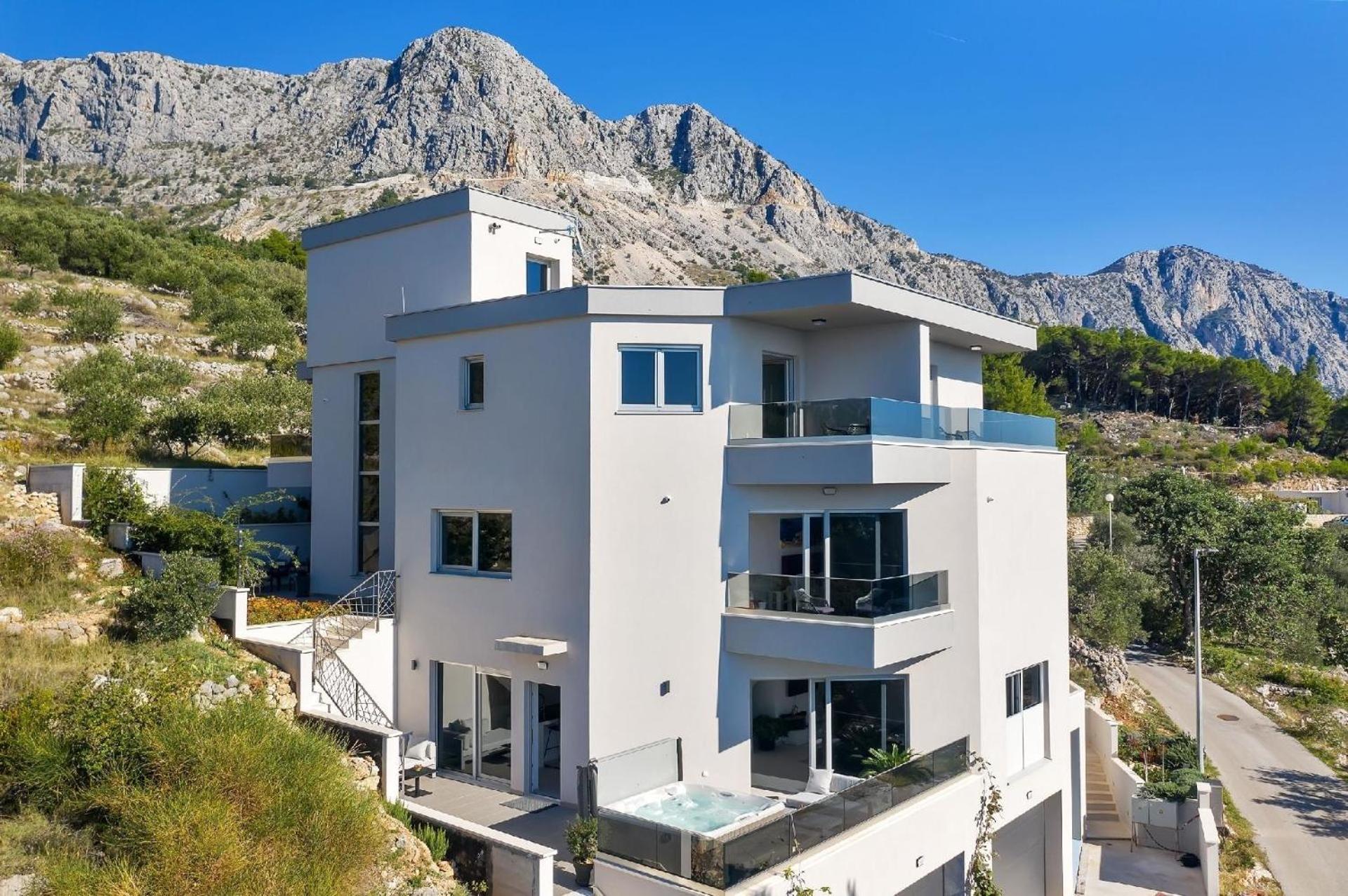Ferienhaus mit Privatpool für 6 Personen ca 150 qm in Podgora, Dalmatien Mitteldalmatien