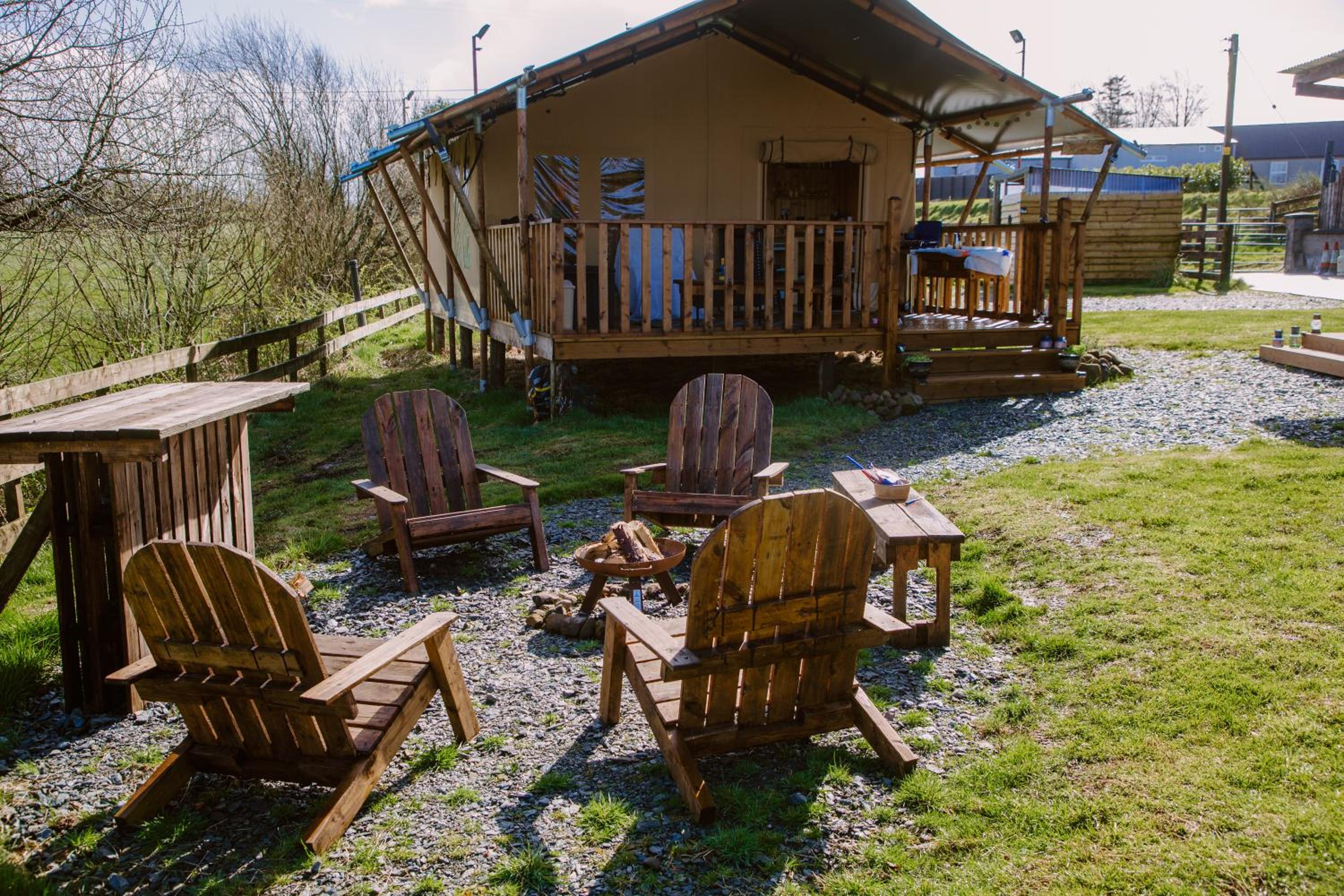 Rosgarron Safari Canvas Lodge Glorious Glamping view 4